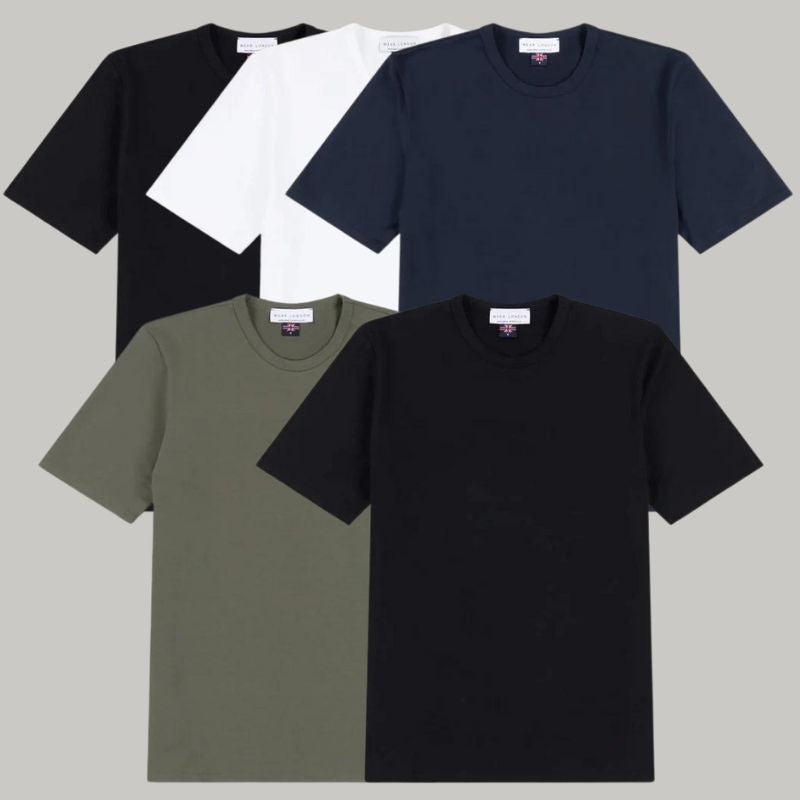 Mixed T-Shirt - 5 Pack - Wear London