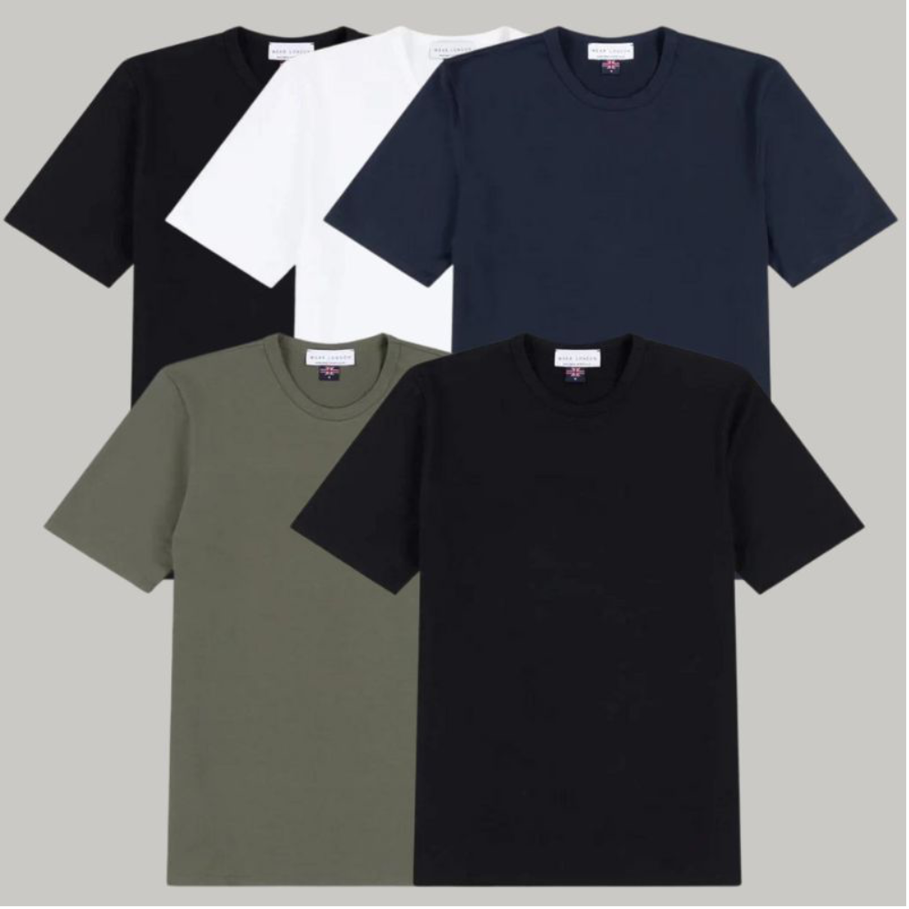 Mixed T-Shirt - 5 Pack - Wear London