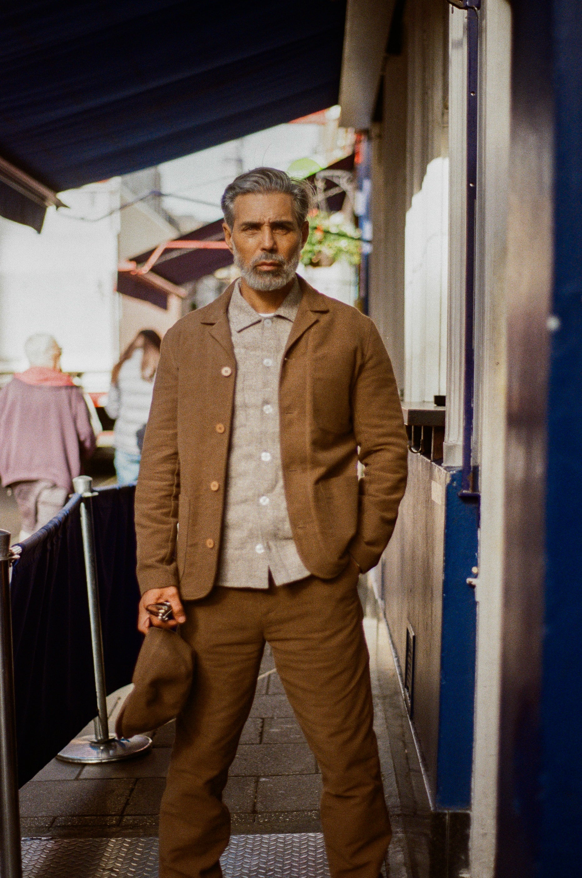 Wentworth Trouser - Pindot Moleskin Camel - Wear London