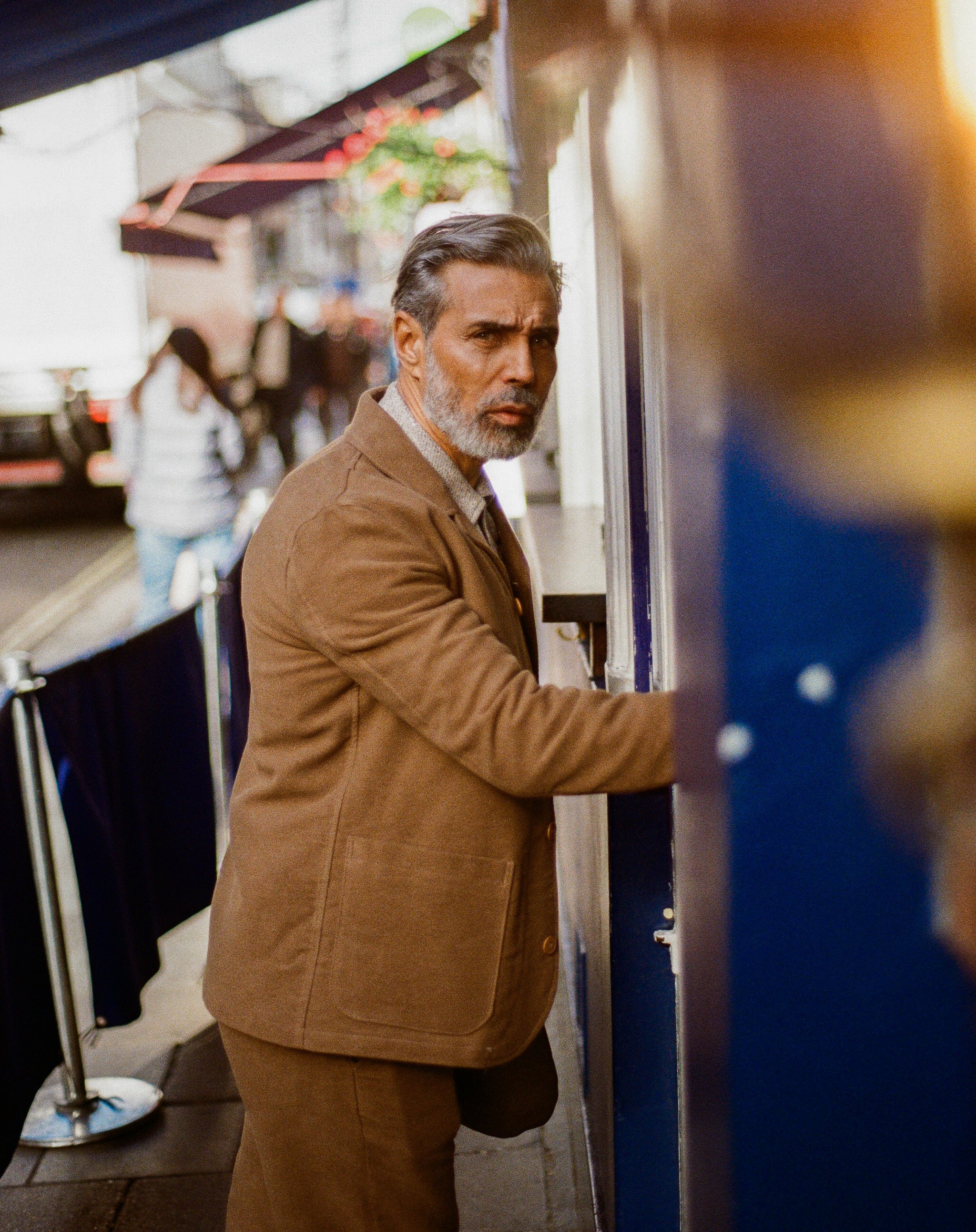 Tuxford Casual Blazer - Camel Pindot Moleskin - Wear London