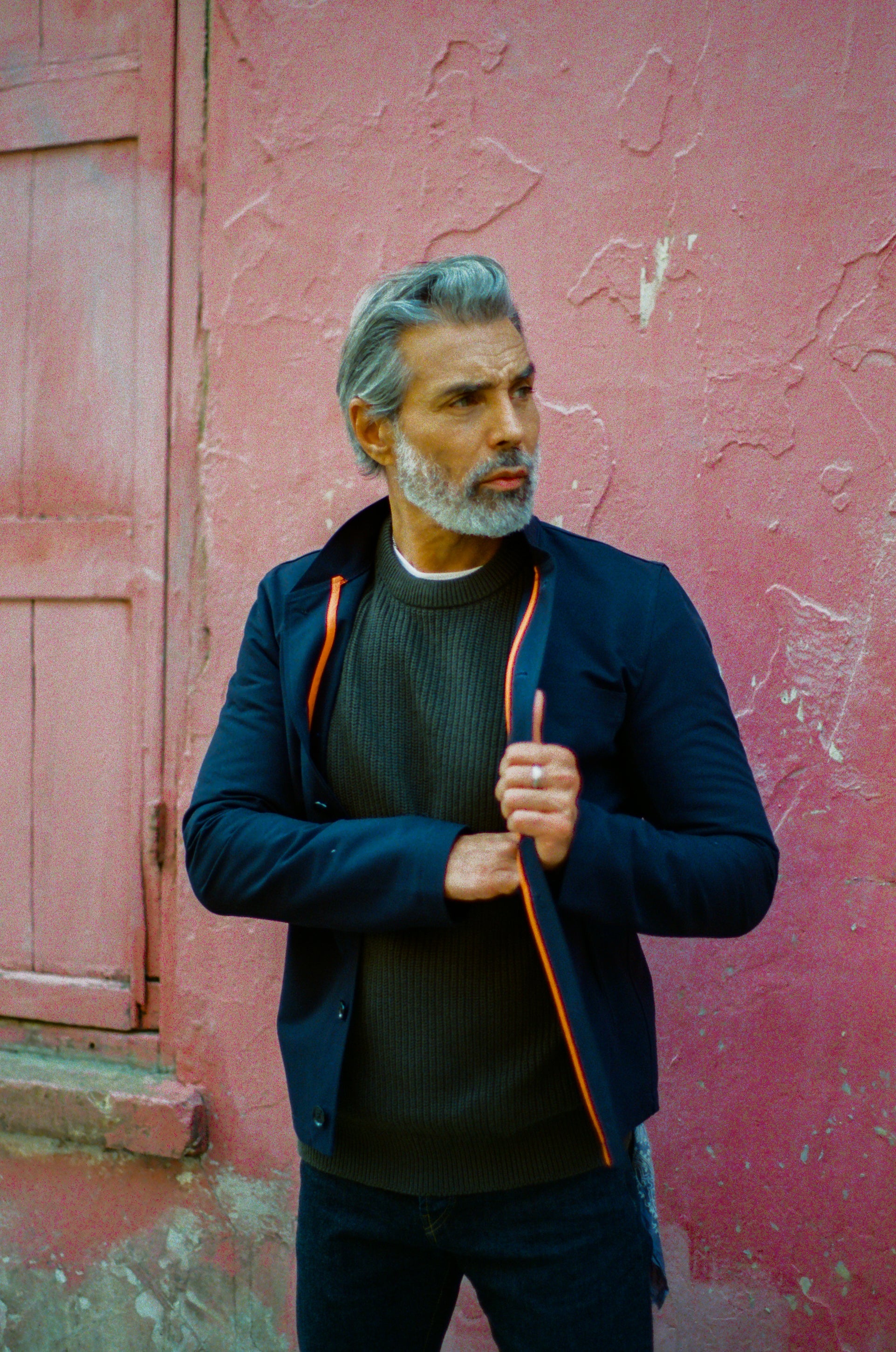 Aldgate Unlined Shacket - Navy Dx - Wear London