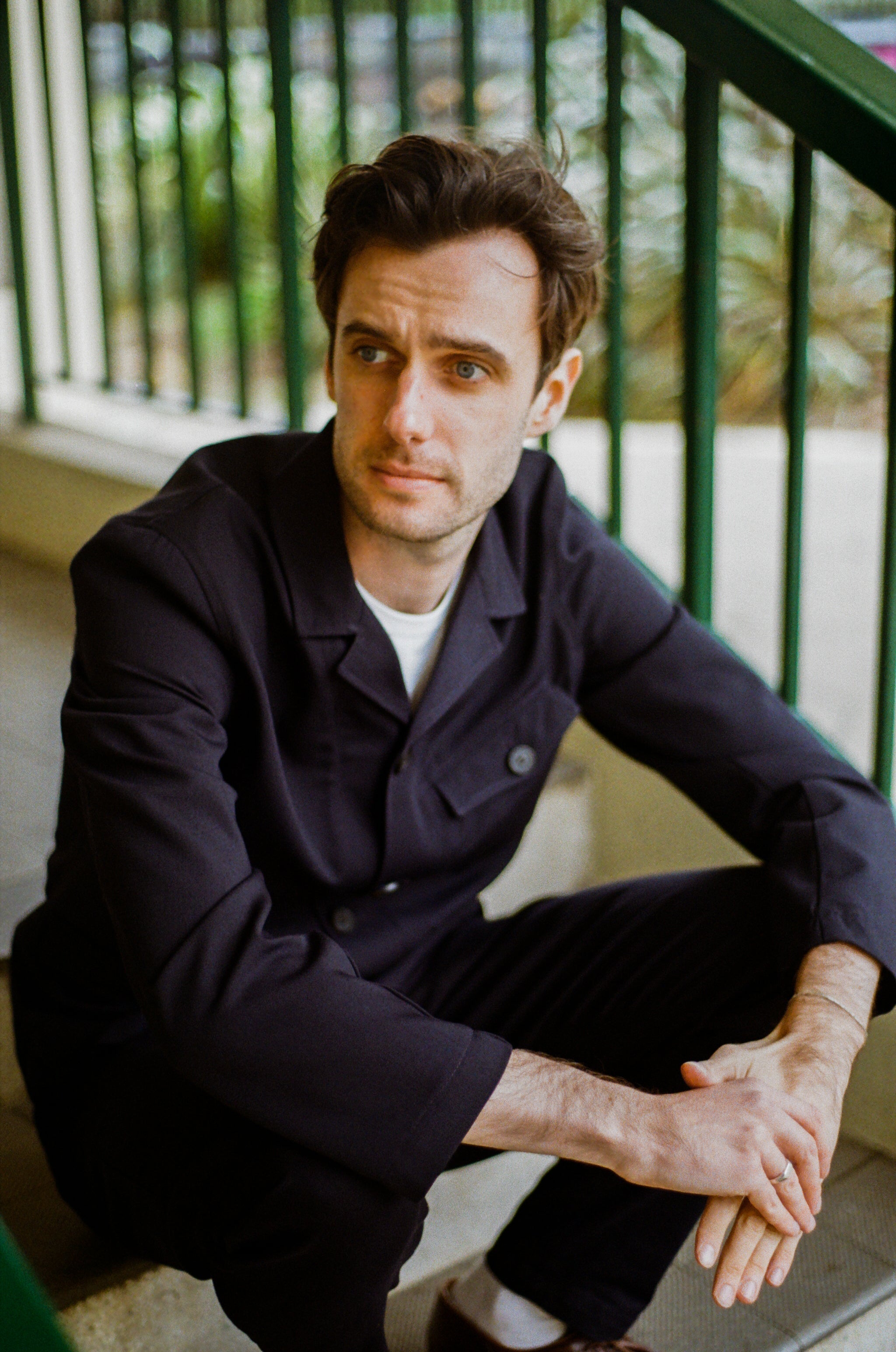 Bailey Casual Blazer - Polline Wool Plain - Wear London