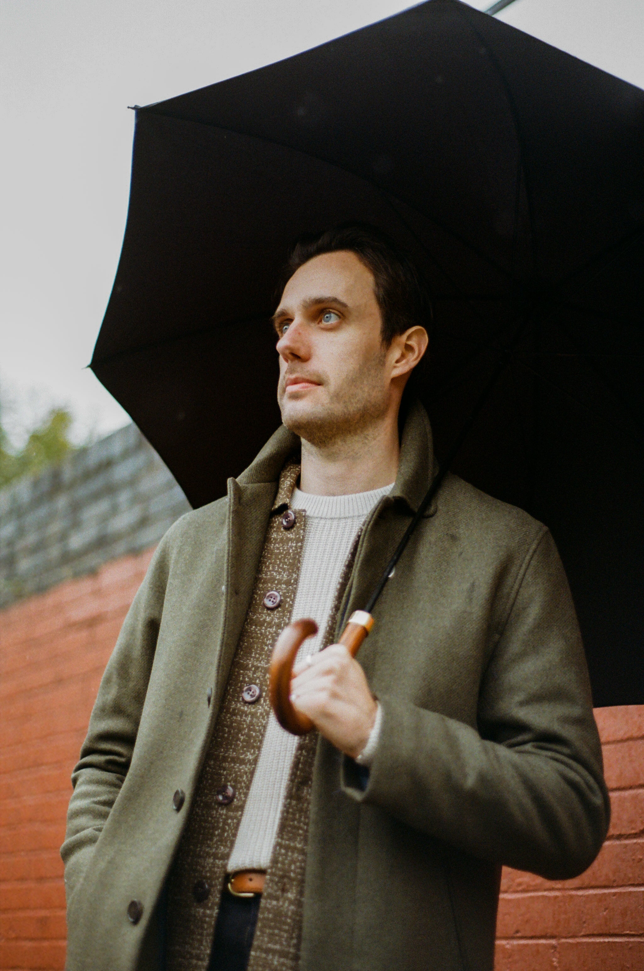 London Mac - Birbo Twill Olive - Wear London