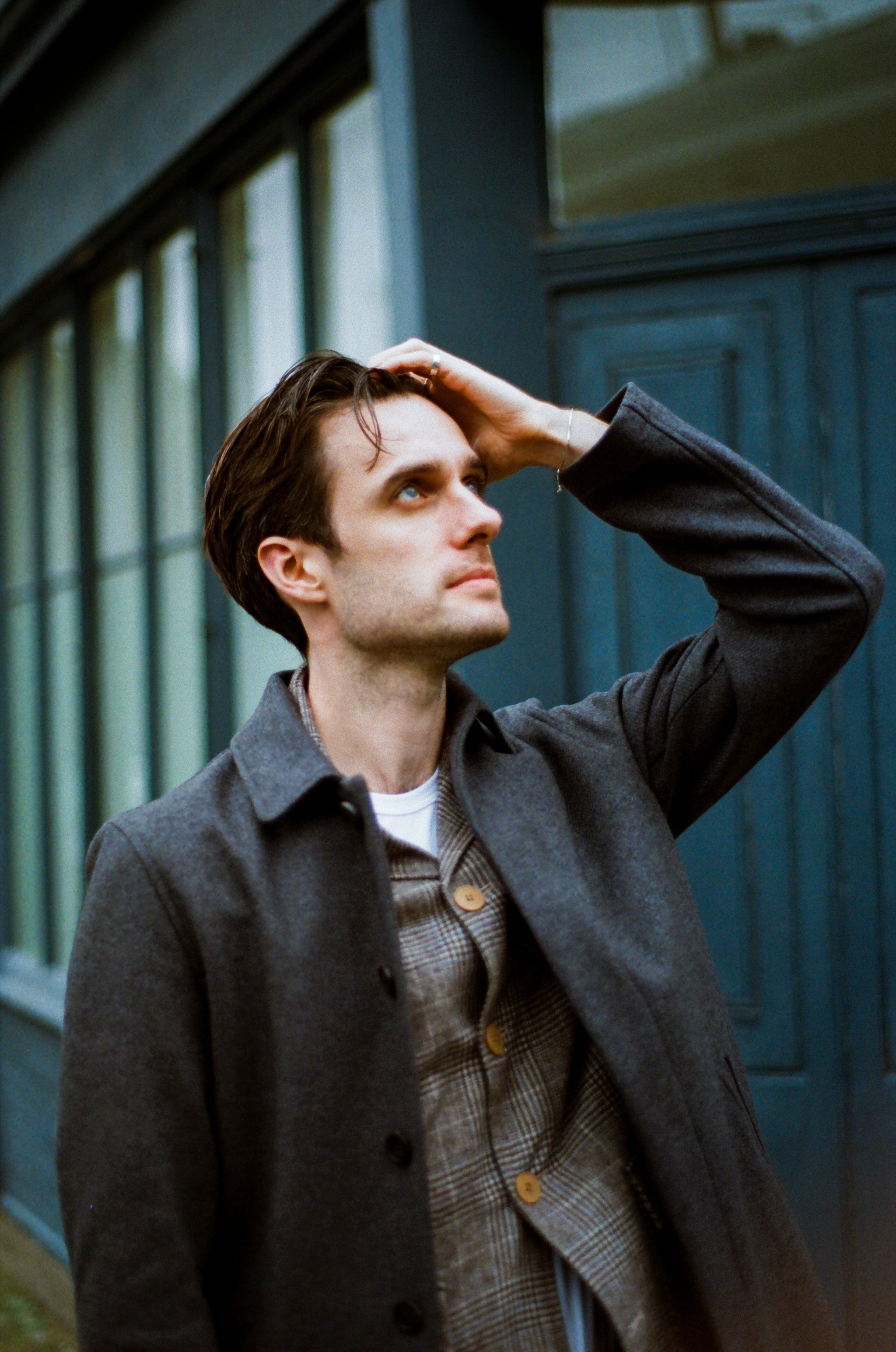 Bailey Casual Blazer - Vargas Wool Check - Wear London