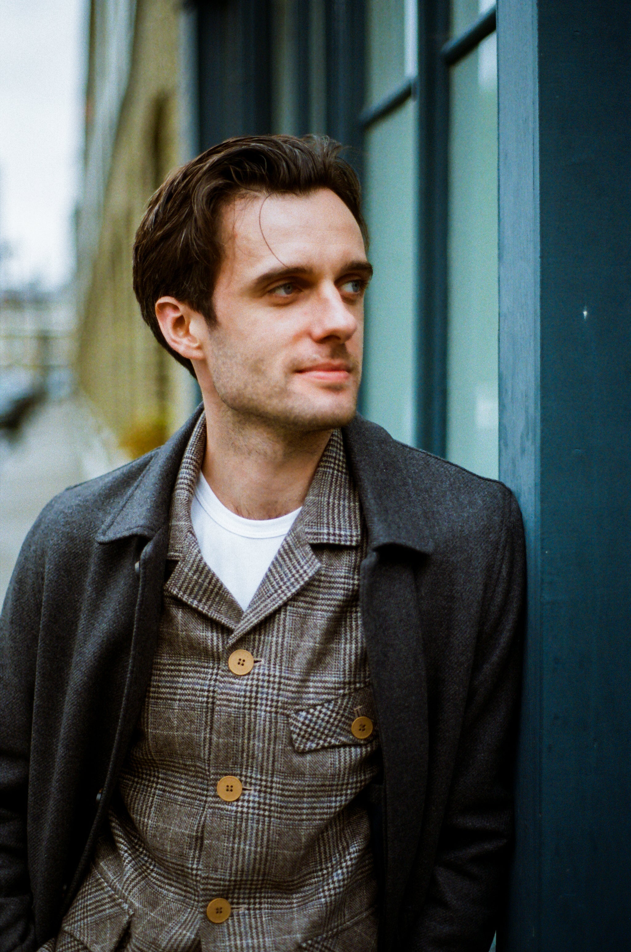 Bailey Casual Blazer - Vargas Wool Check - Wear London