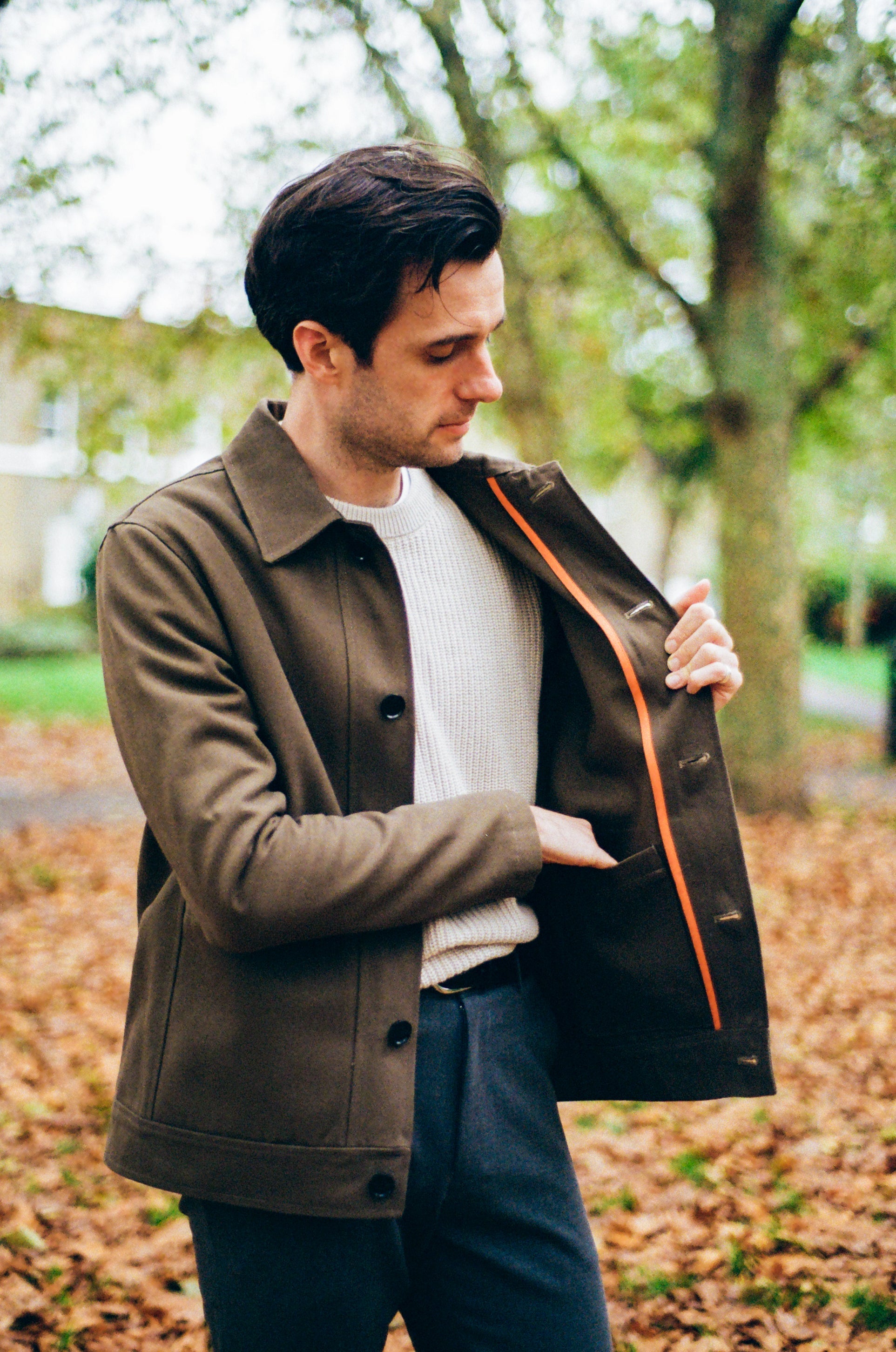 Regency Shacket - Olive Cotton canvas - Wear London