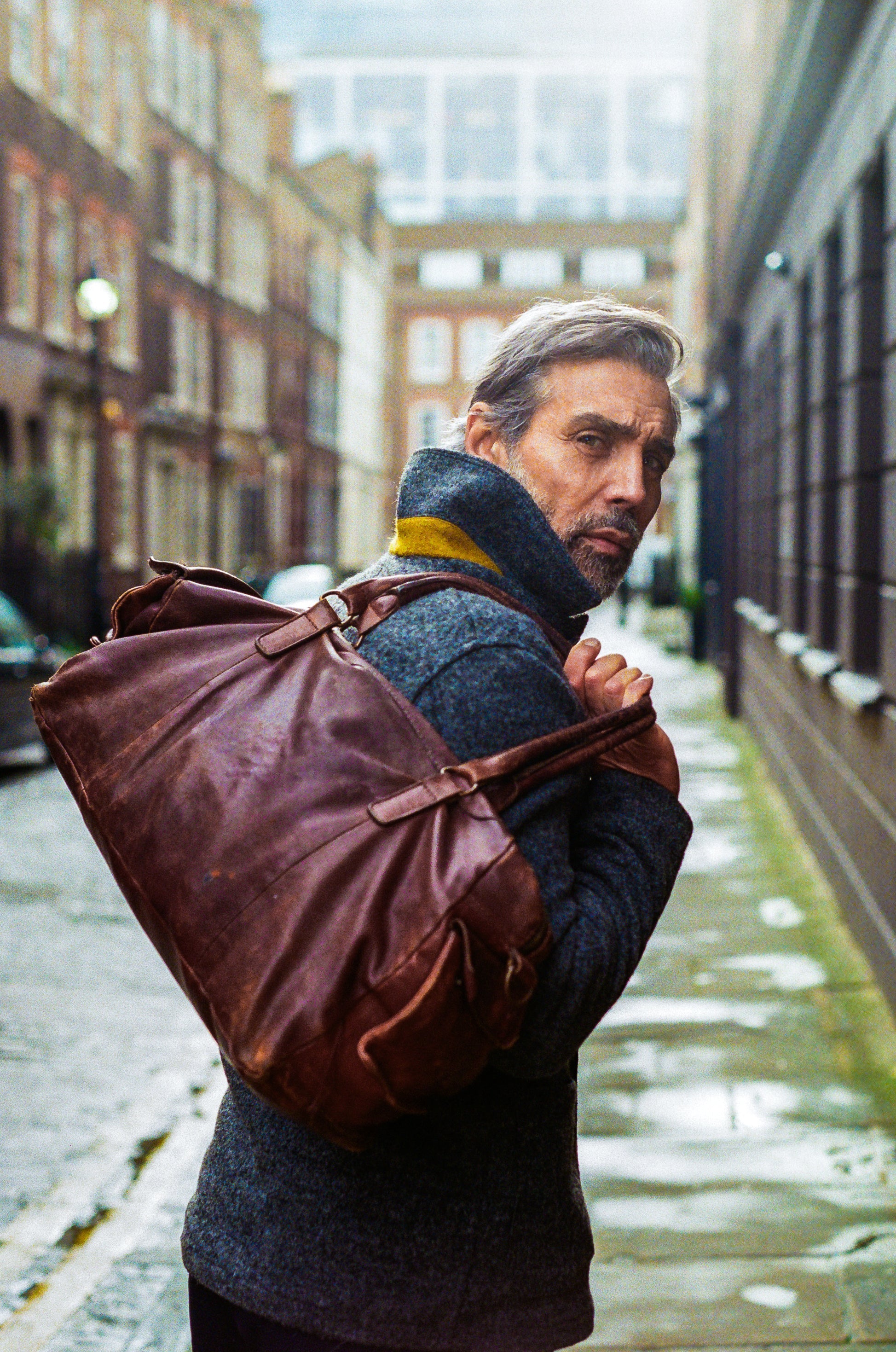 Chiltern Shacket - Charcoal Boiled Wool - Wear London