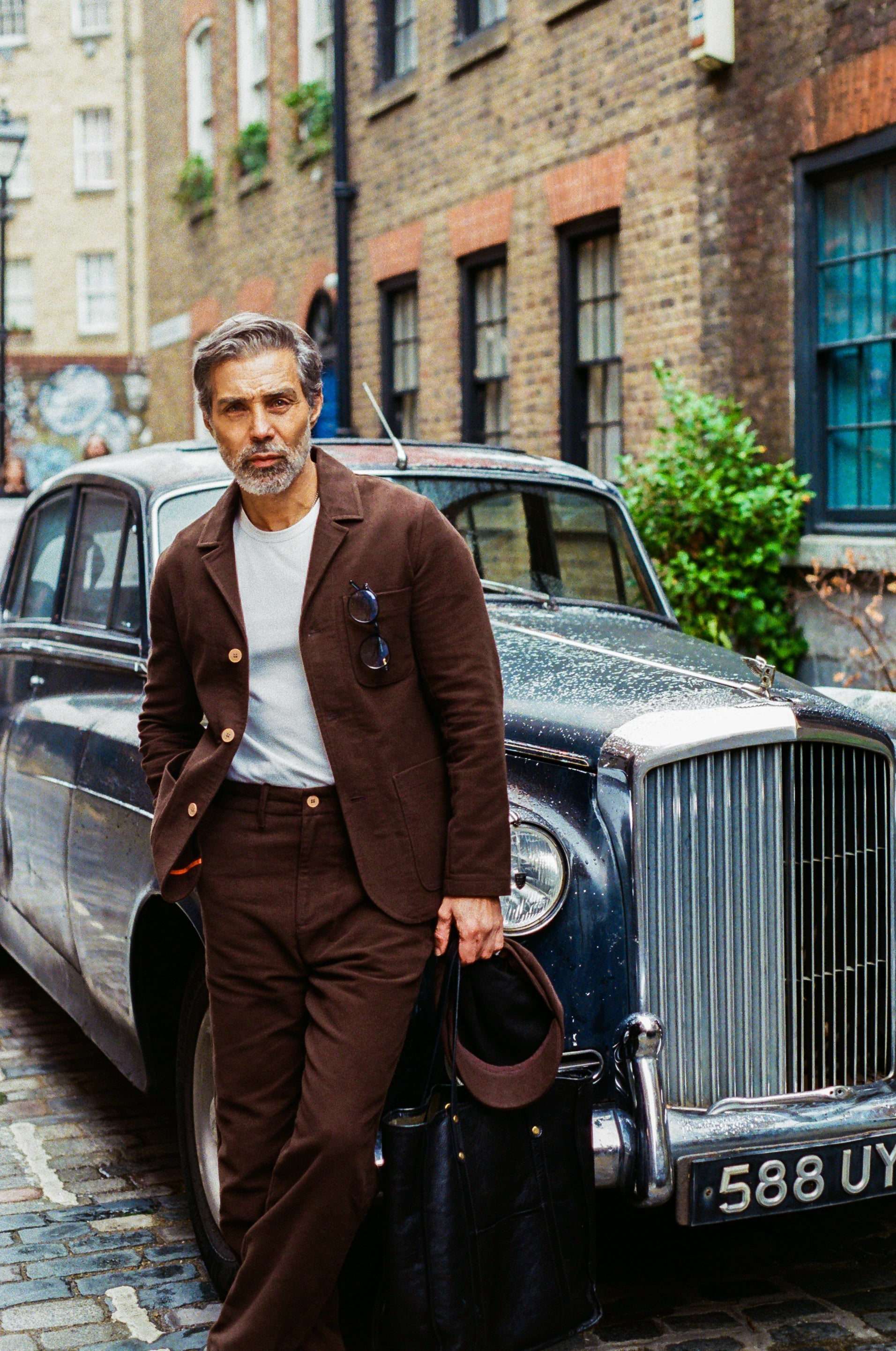 The Pearlman Casual Blazer - Chocolate Moleskin - Wear London