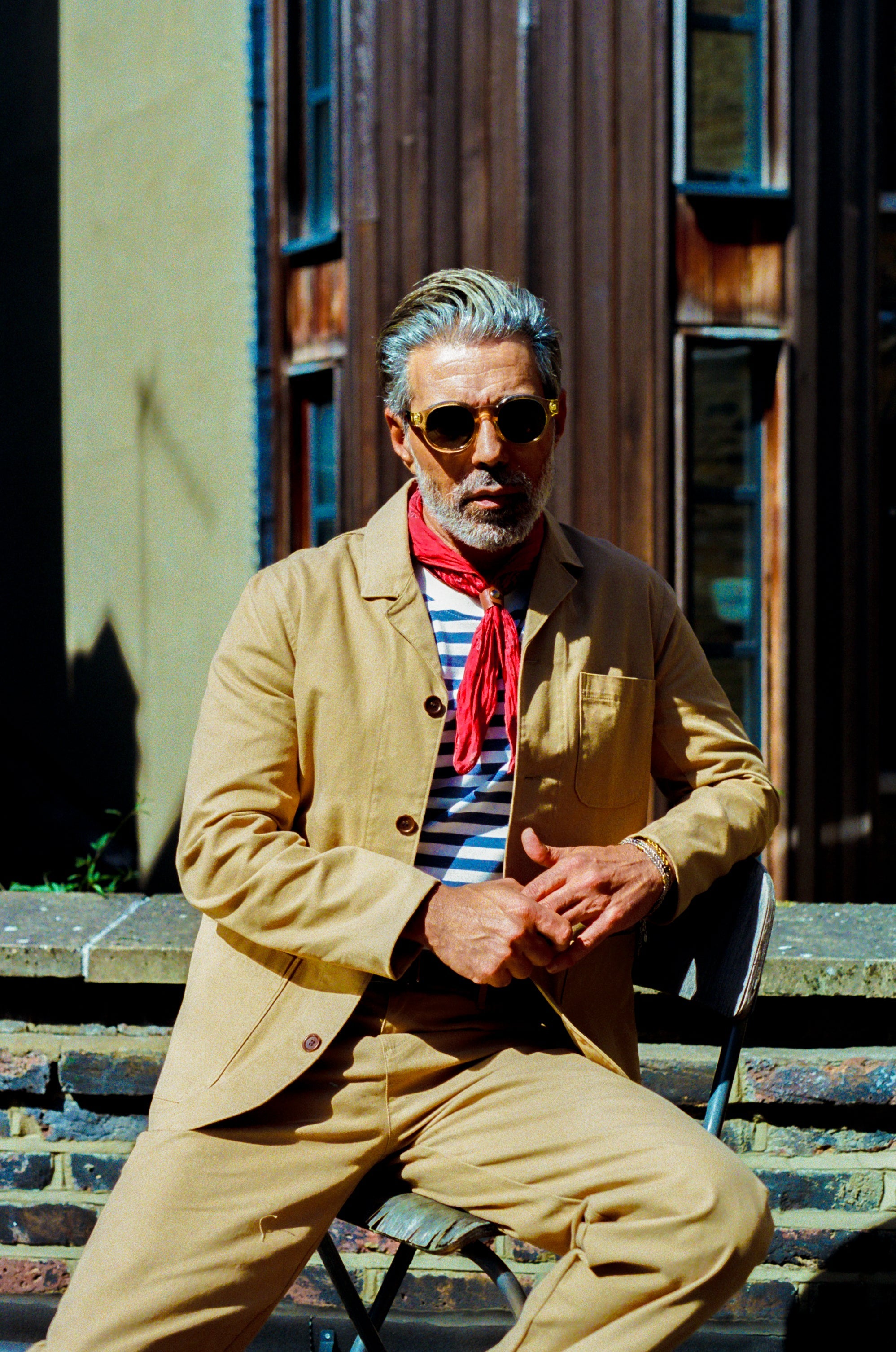 The Temple: Cotton Canvas Suit - Wear London