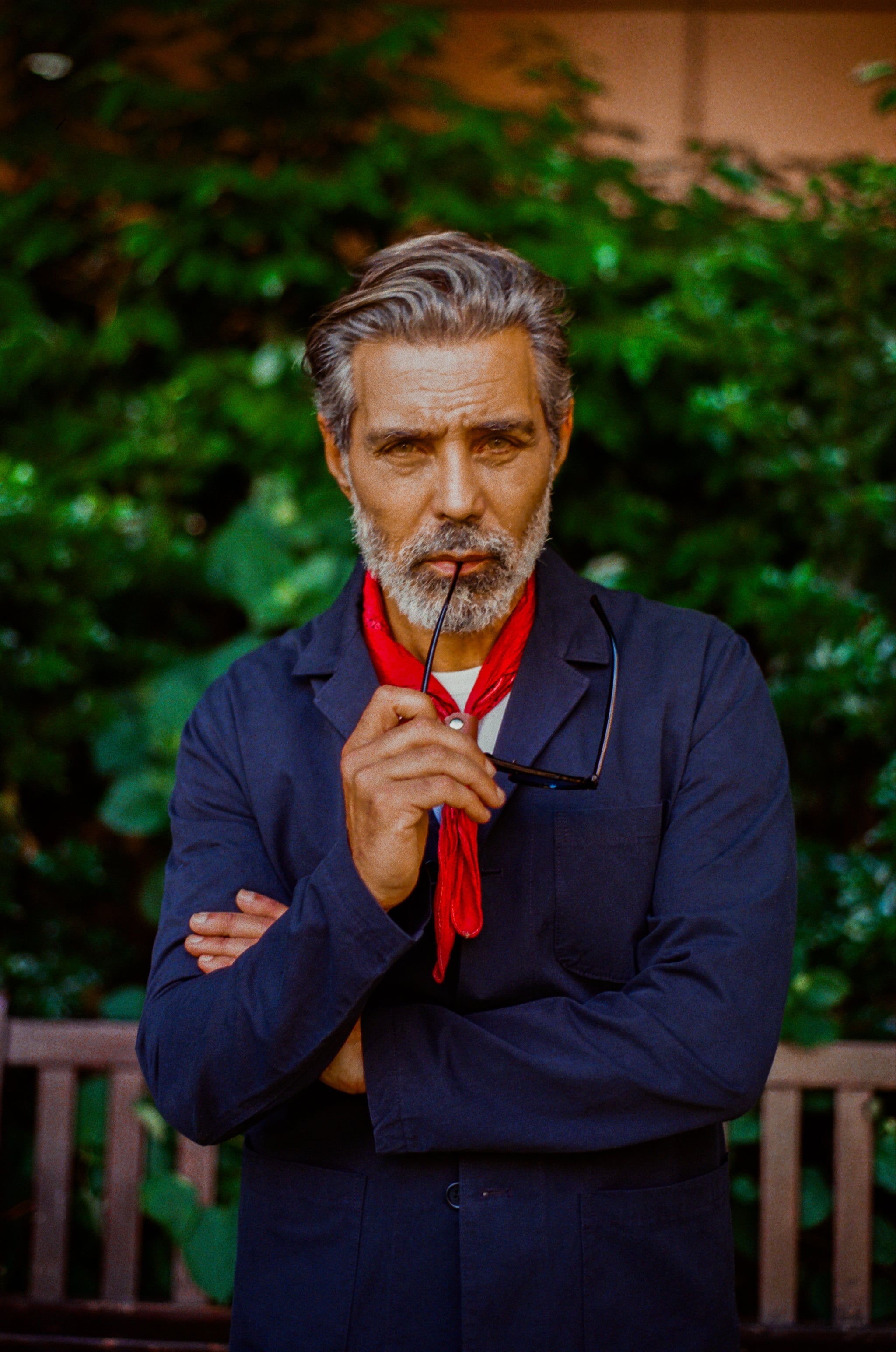 The Pearlman Casual Blazer - Navy Cotton Linen - Wear London