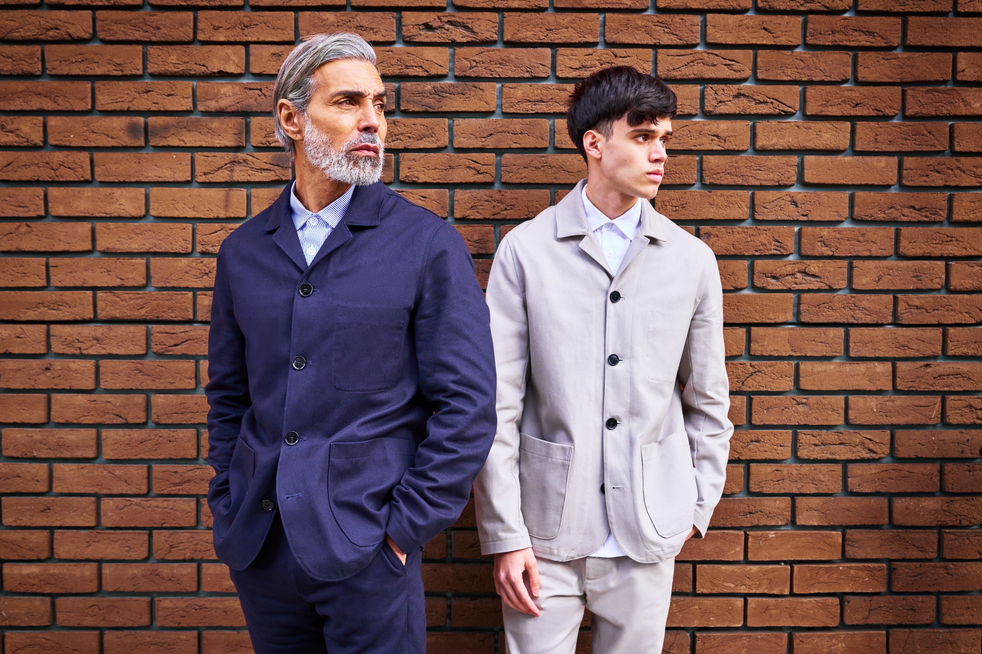 Tuxford Casual Blazer - Navy Cotton Linen - Wear London