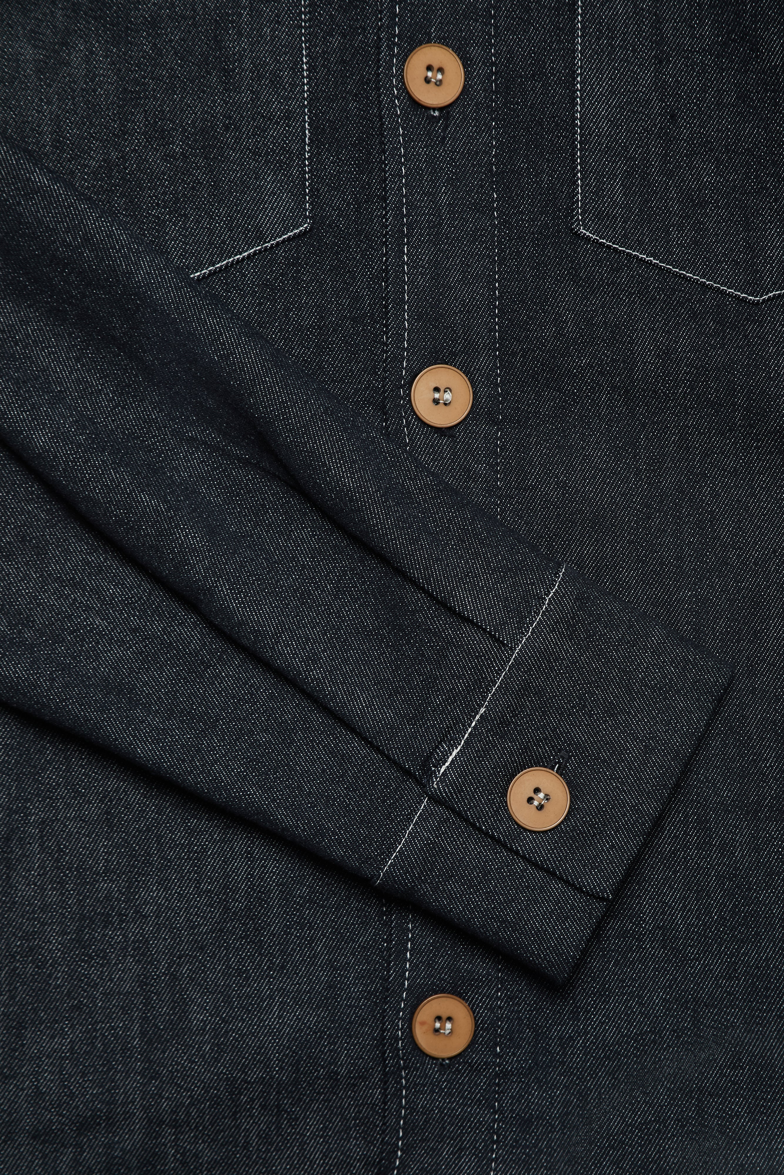 Turner Long Sleeve Shirt - Denim Stay Blue - Wear London