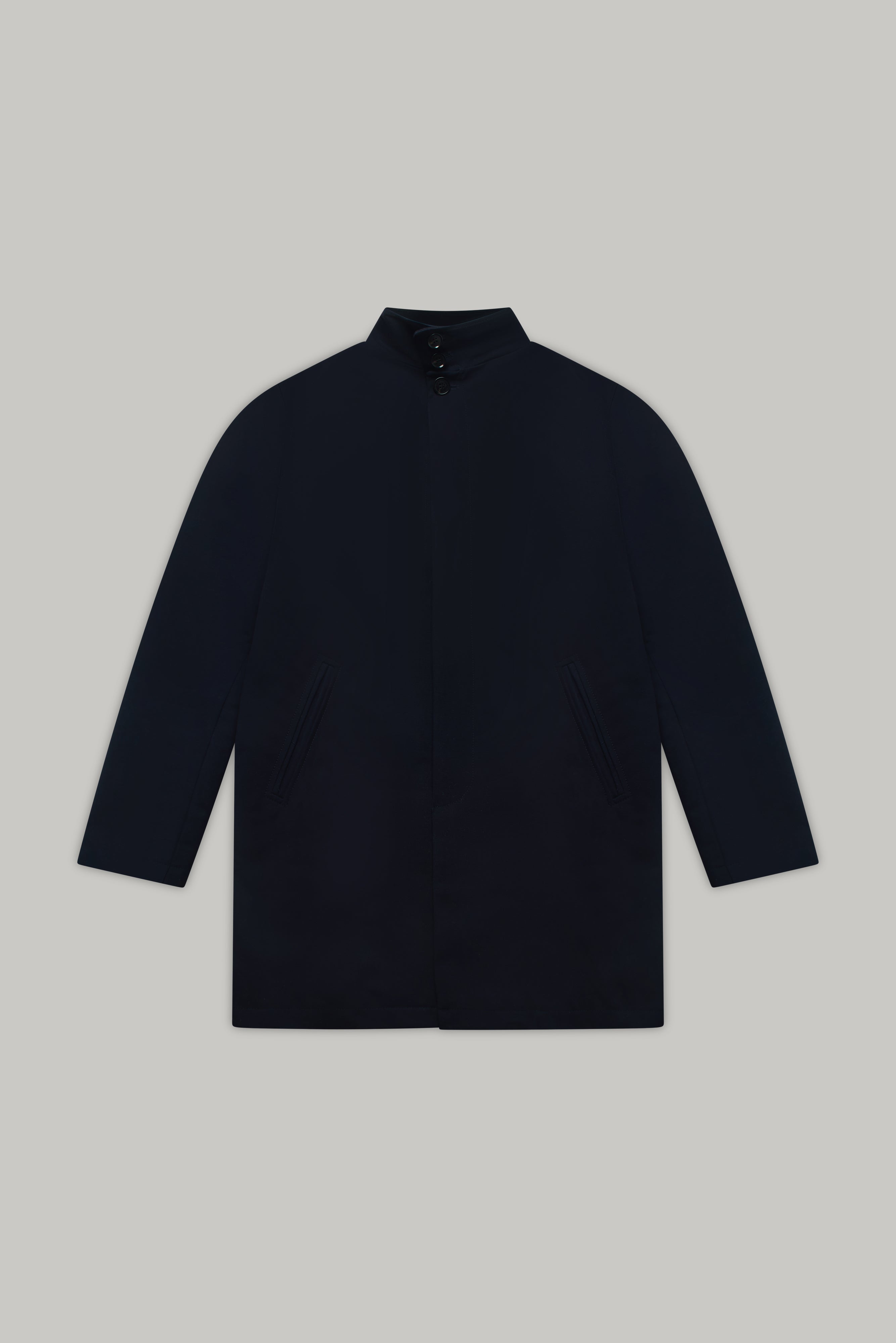 Finsbury Funnel Mac - Navy Dx - Wear London