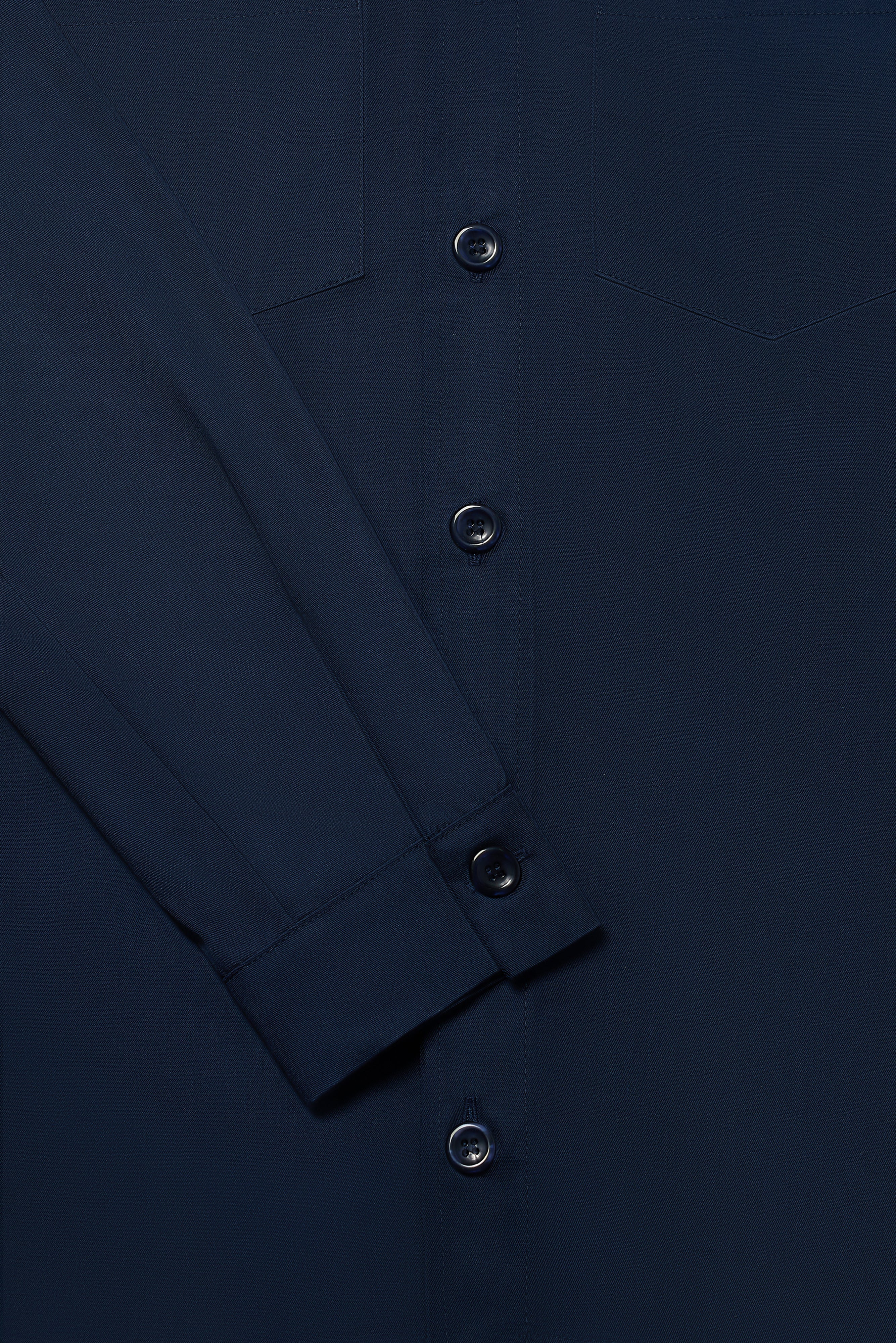Bart Overshirt - Navy Zurigo - Wear London