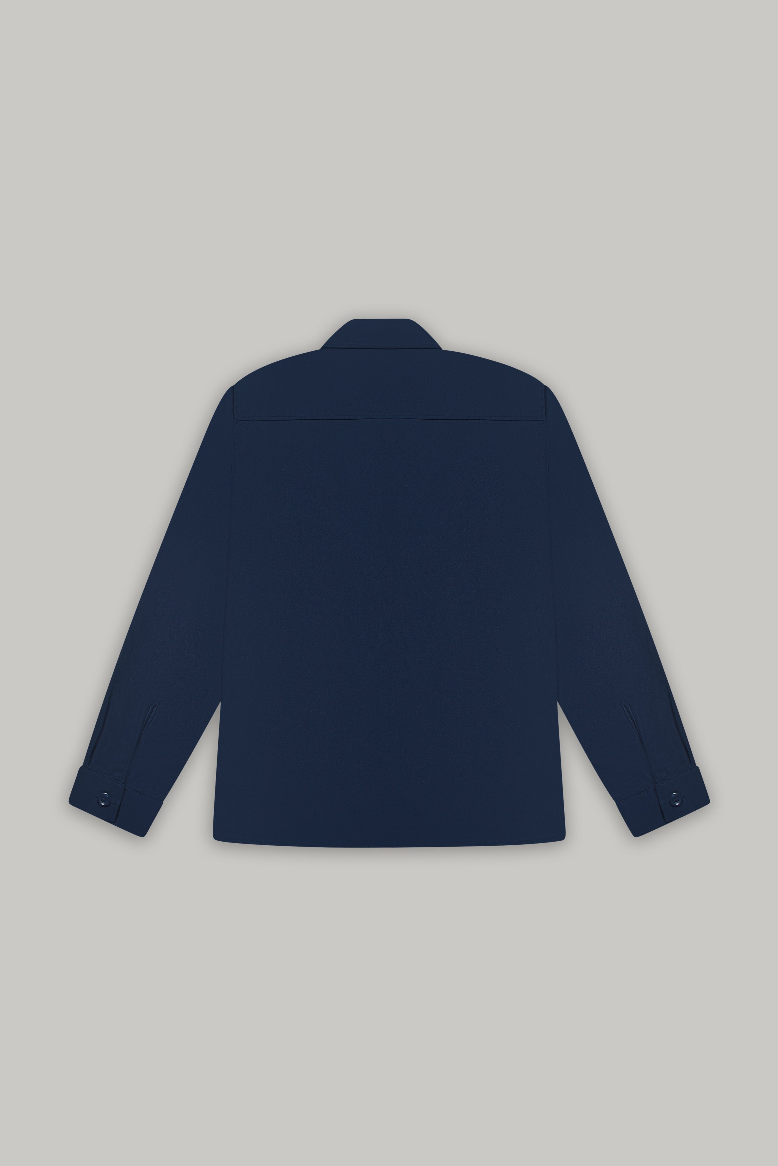 Bart Overshirt - Navy Zurigo - Wear London