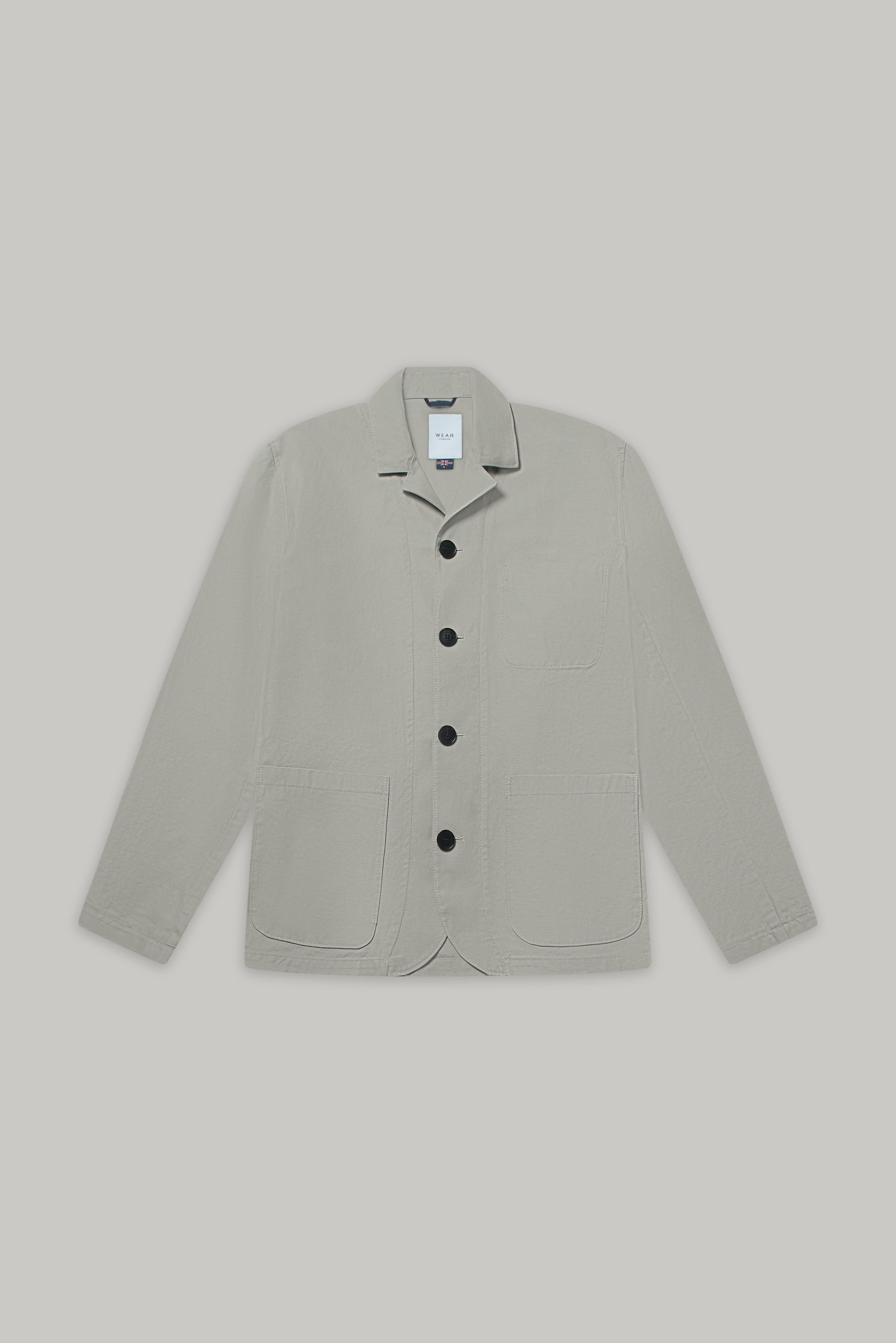Tuxford Casual Blazer - Stone Cotton Linen - Wear London