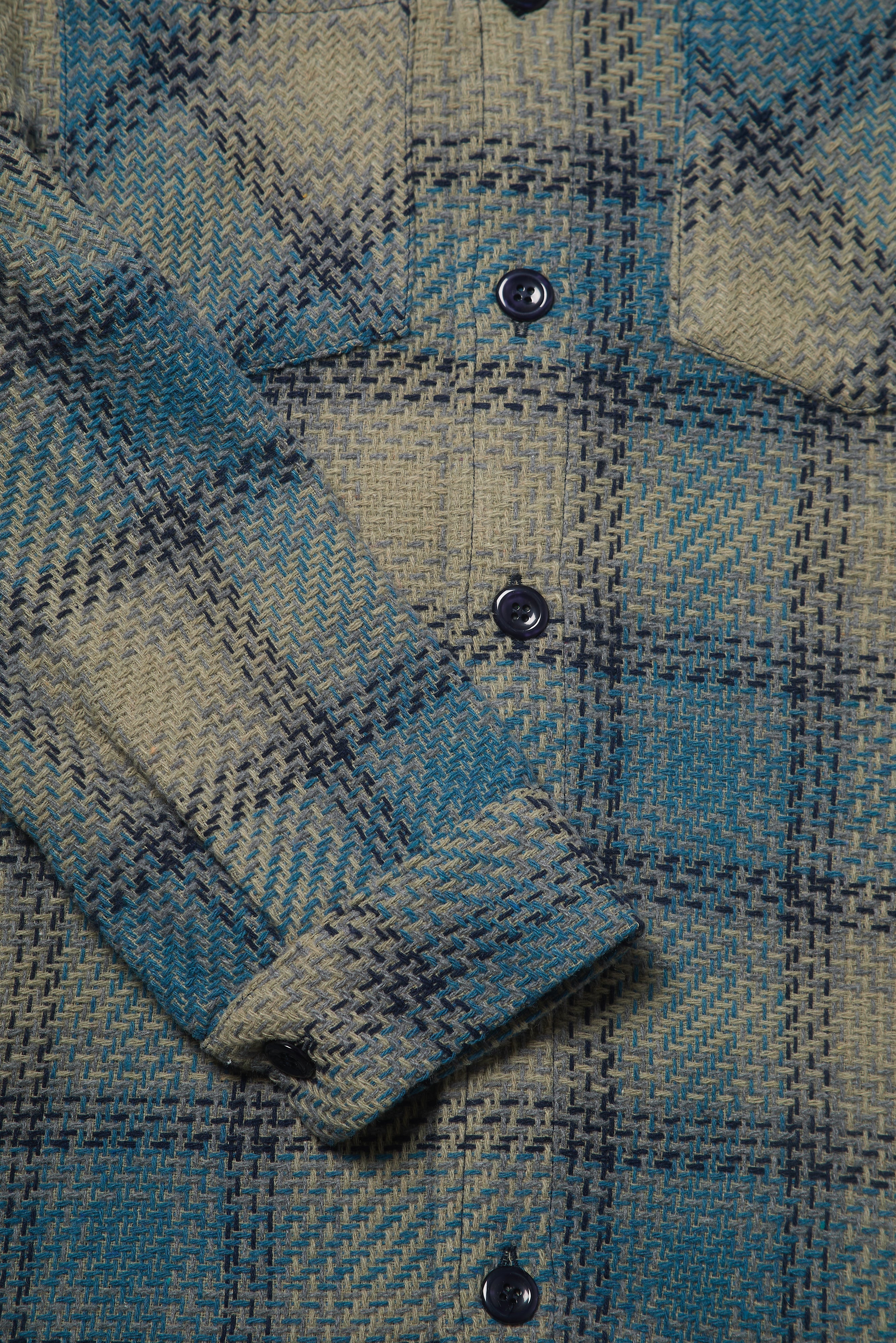 Bart Overshirt - Silver Navy - Wear London