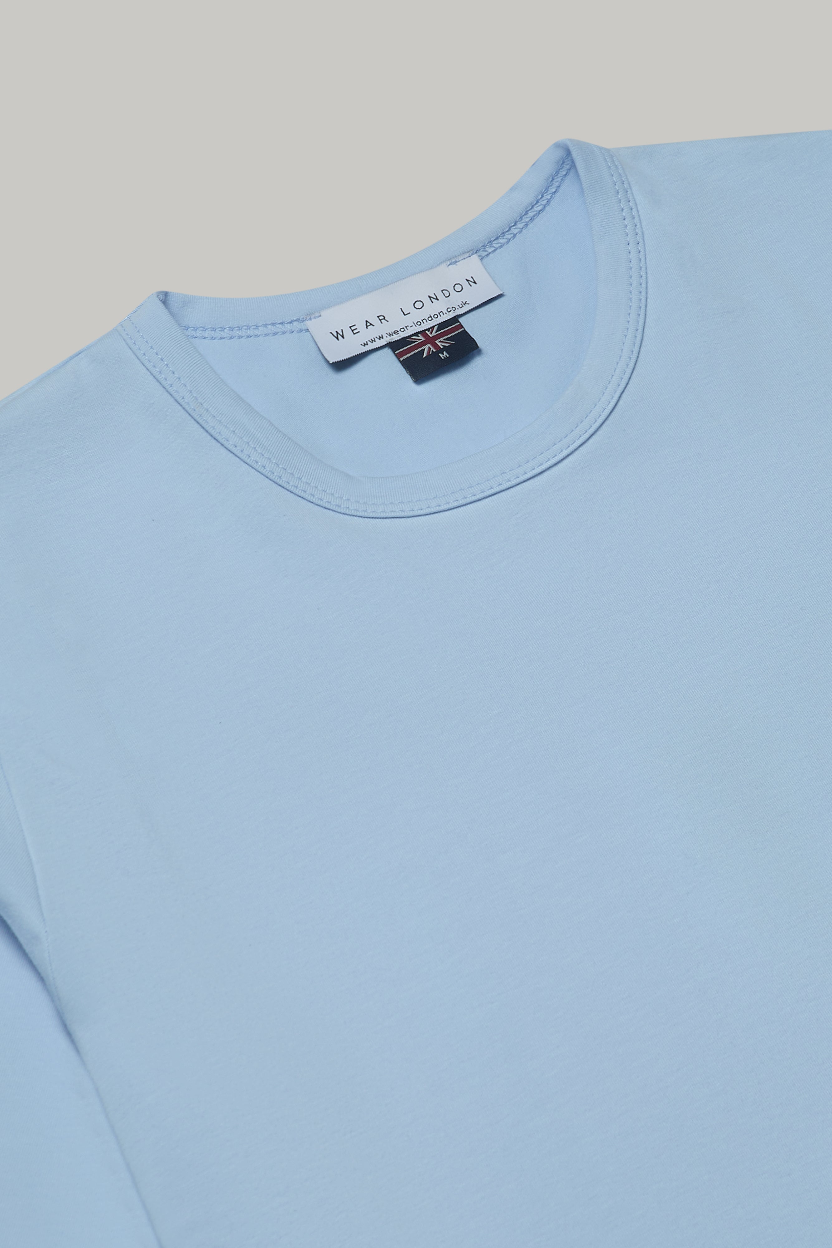 Trueman T-Shirt - Sky Blue - Wear London