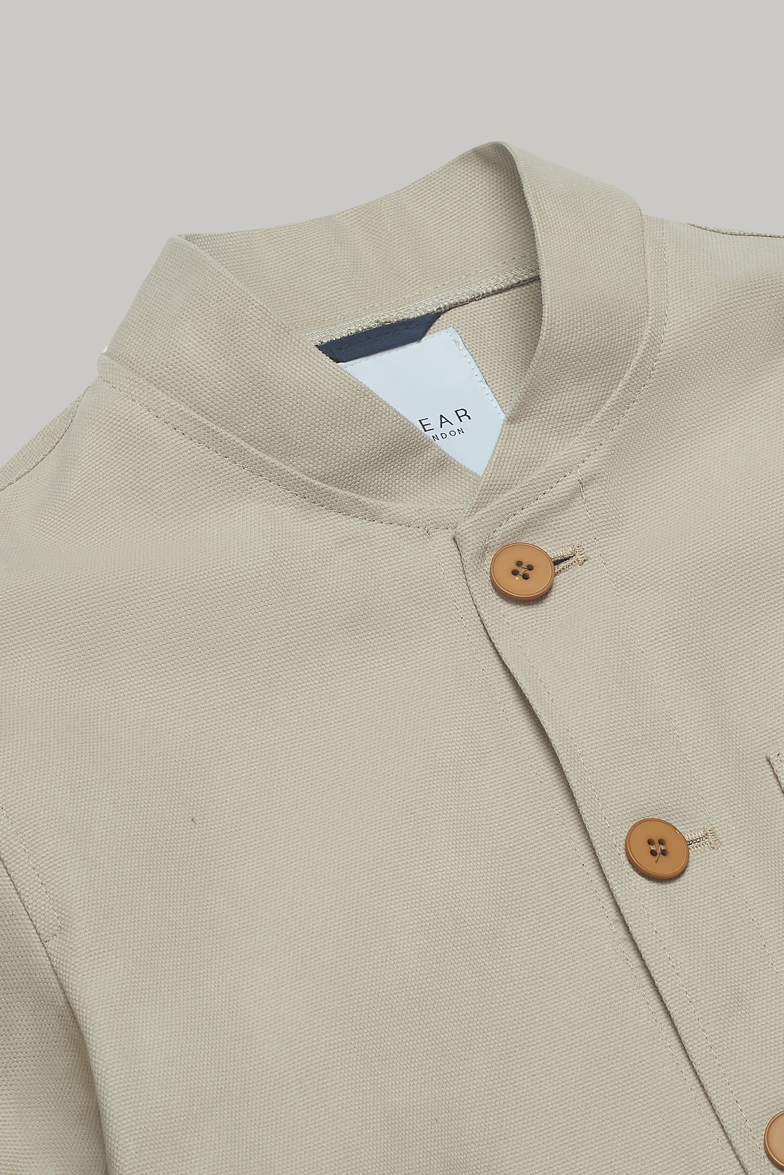 Aldgate Shacket - Stone Canvas - Wear London