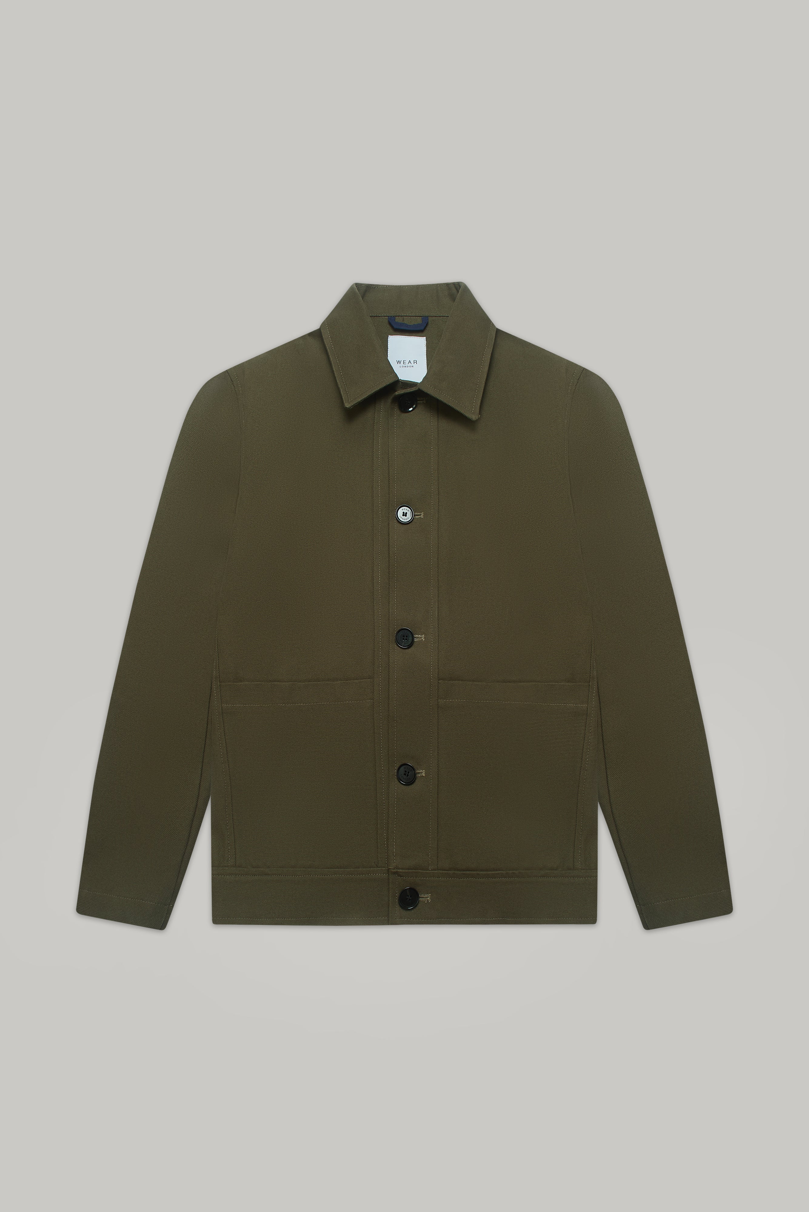 Regency Shacket - Olive Cotton canvas - Wear London