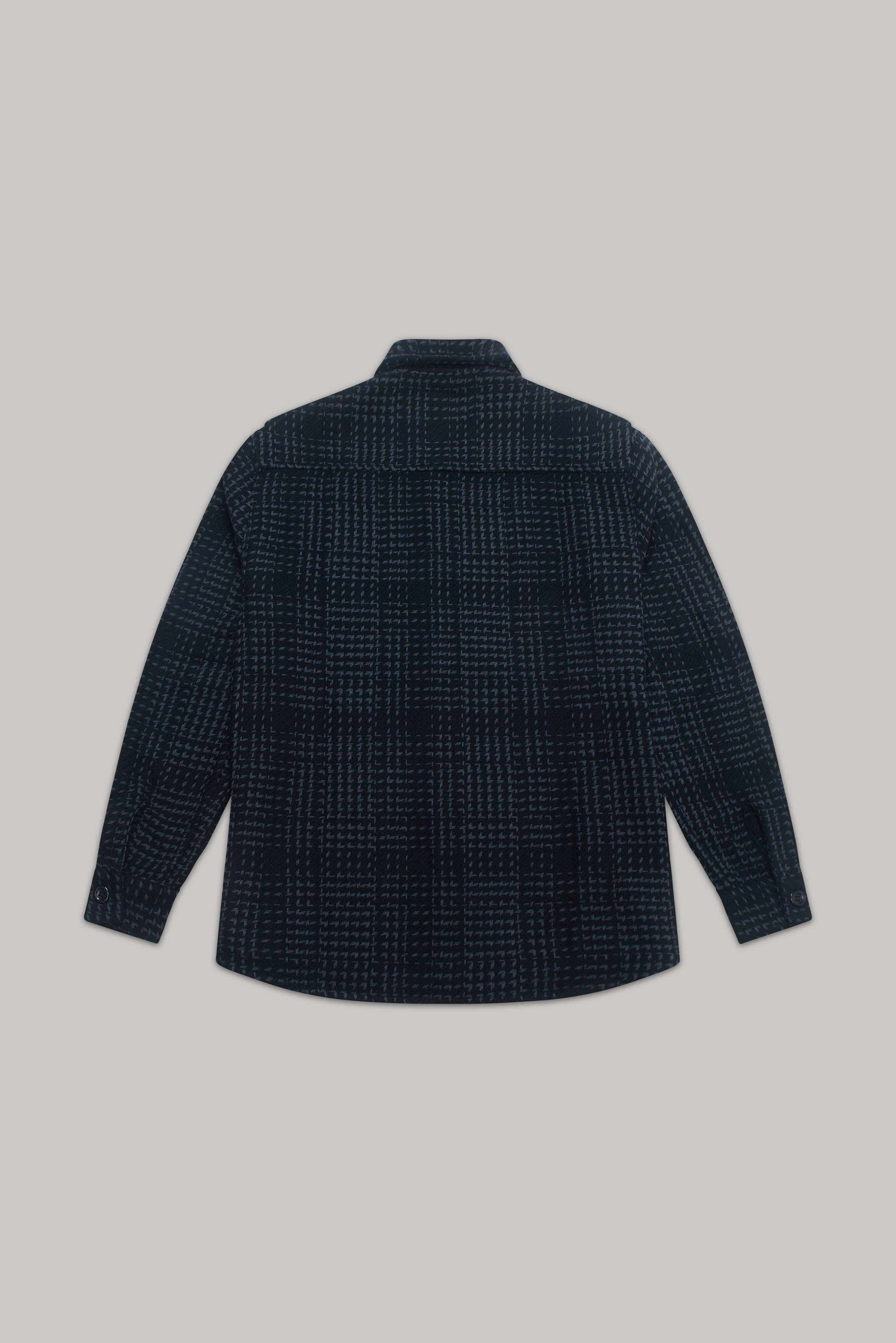 Bart Overshirt - Navy Blue Check - Wear London