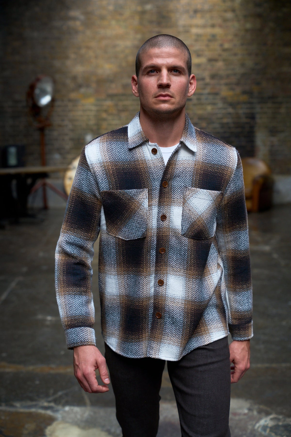 Bart Overshirt - Coffee Black - Wear London
