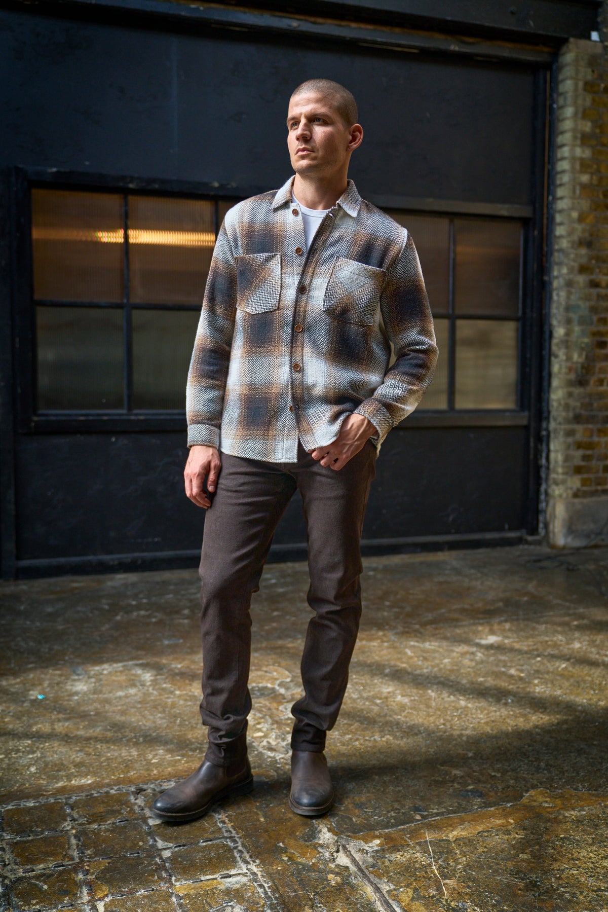 Bart Overshirt - Coffee Black - Wear London