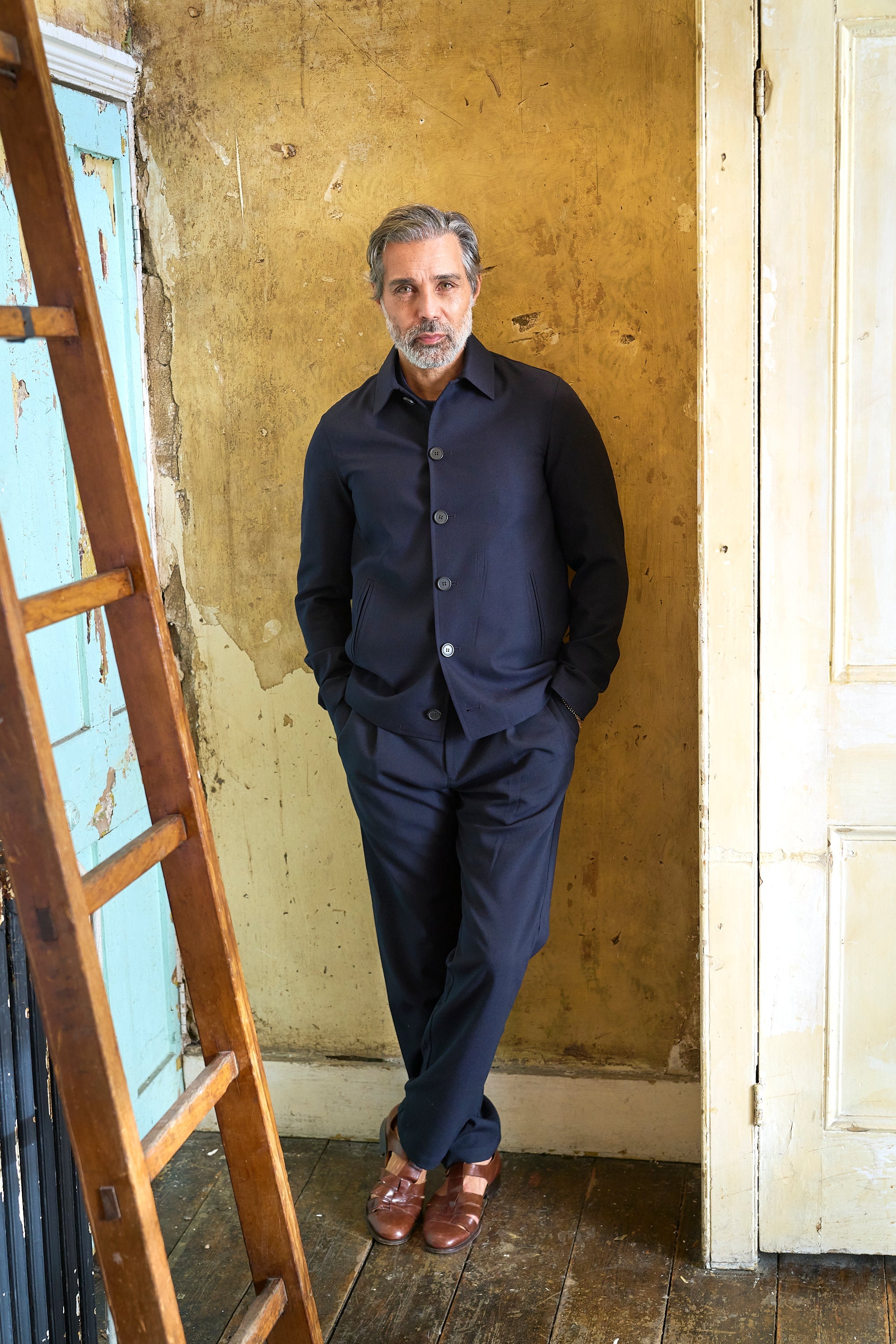 Sherratt Harrington - Navy wool - Wear London