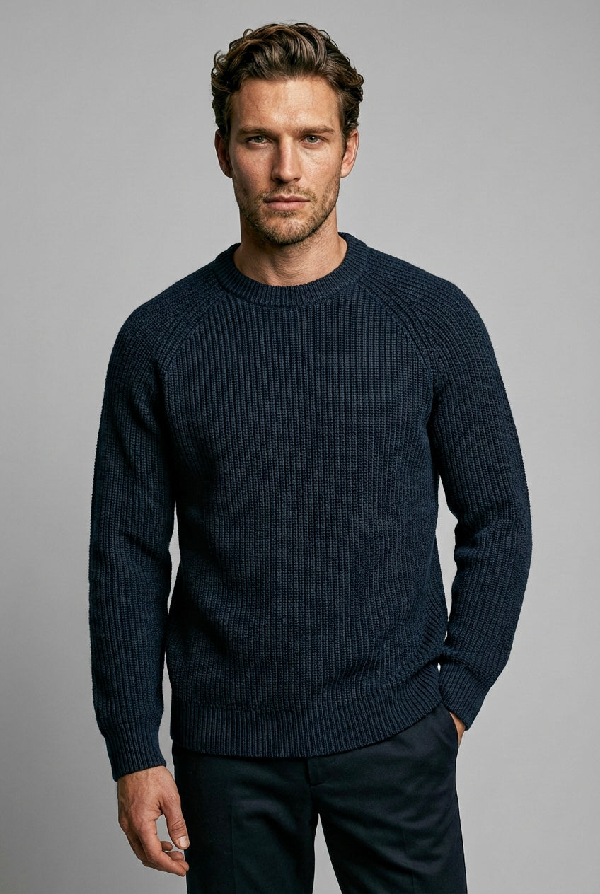 Hailey Raglan Knit - Washed Black - Wear London