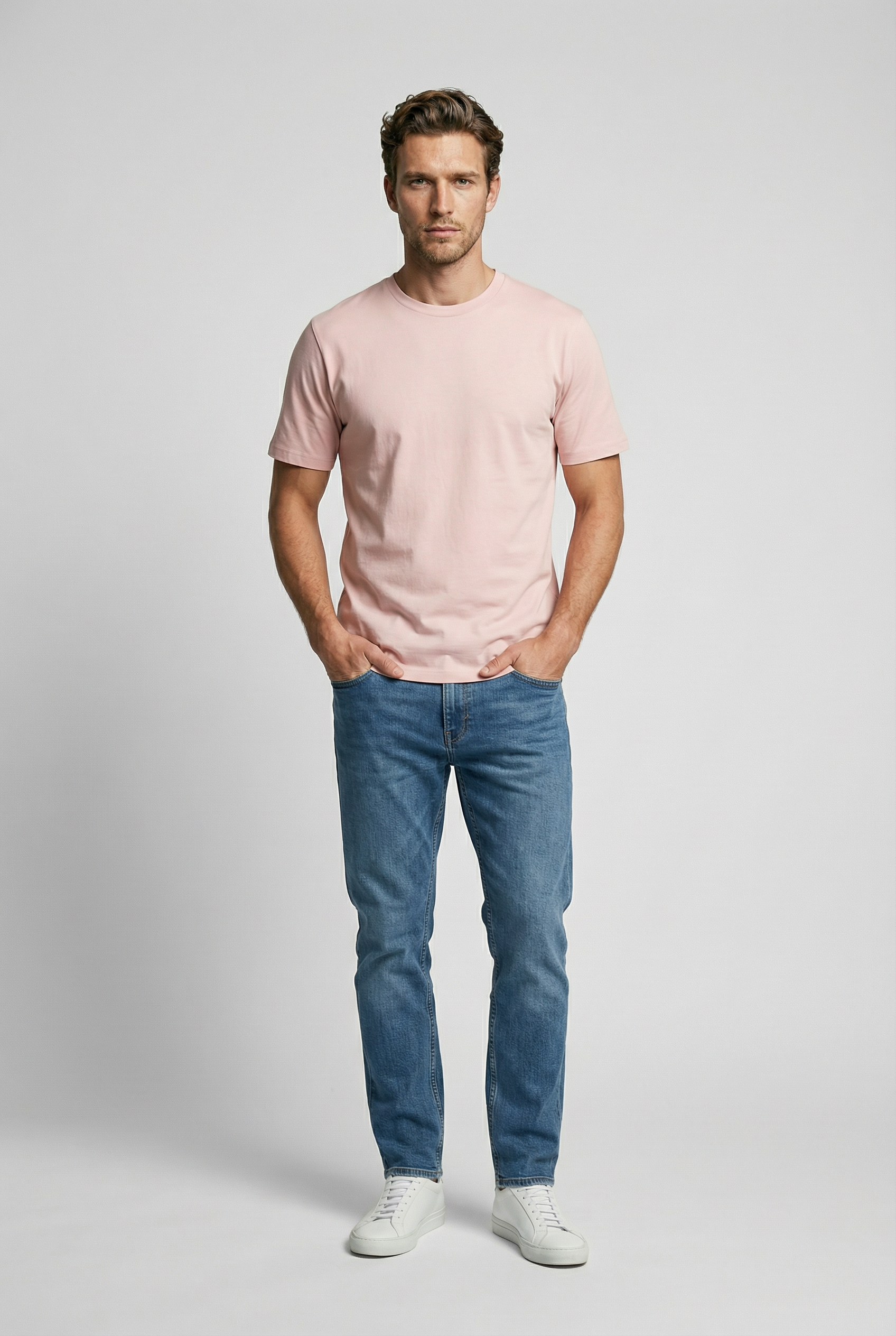 Trueman T-Shirt - Nude - Wear London