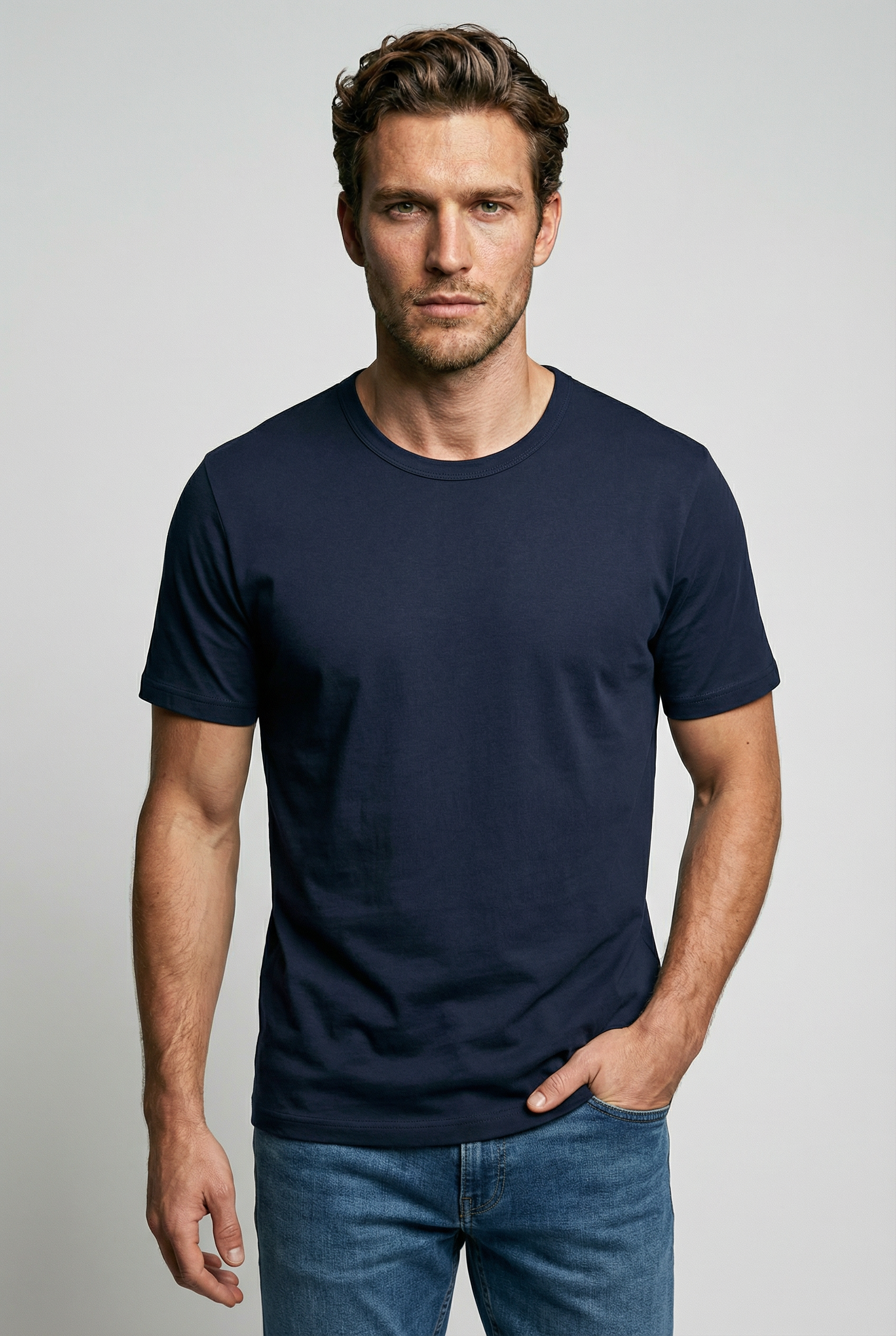Trueman T-Shirt - Navy - Wear London