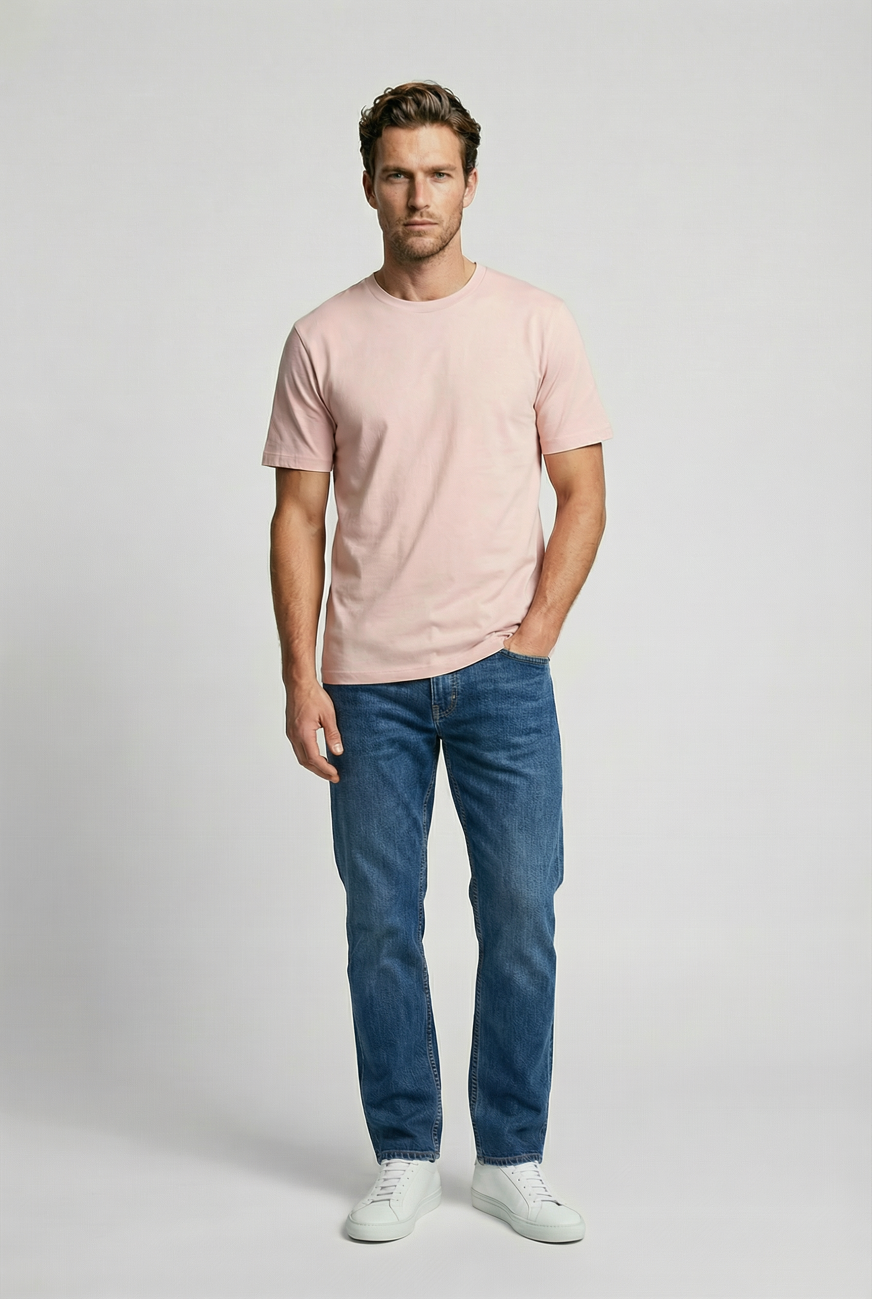 Trueman T-Shirt - Nude - Wear London