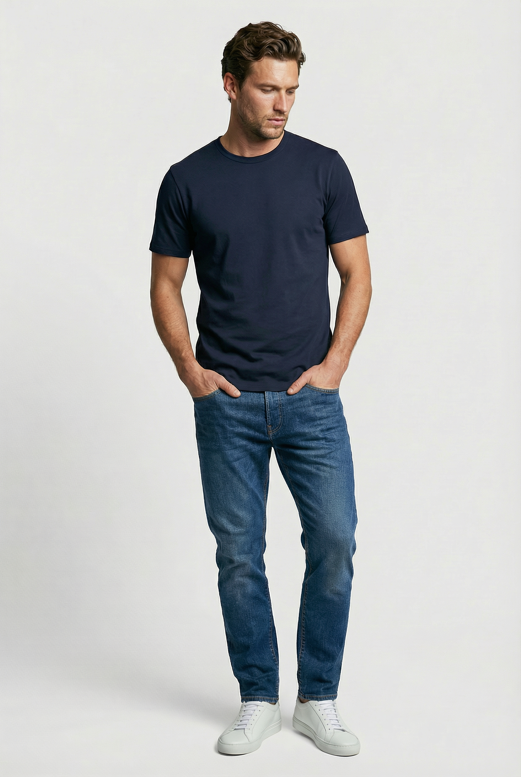 Trueman T-Shirt - Navy - Wear London