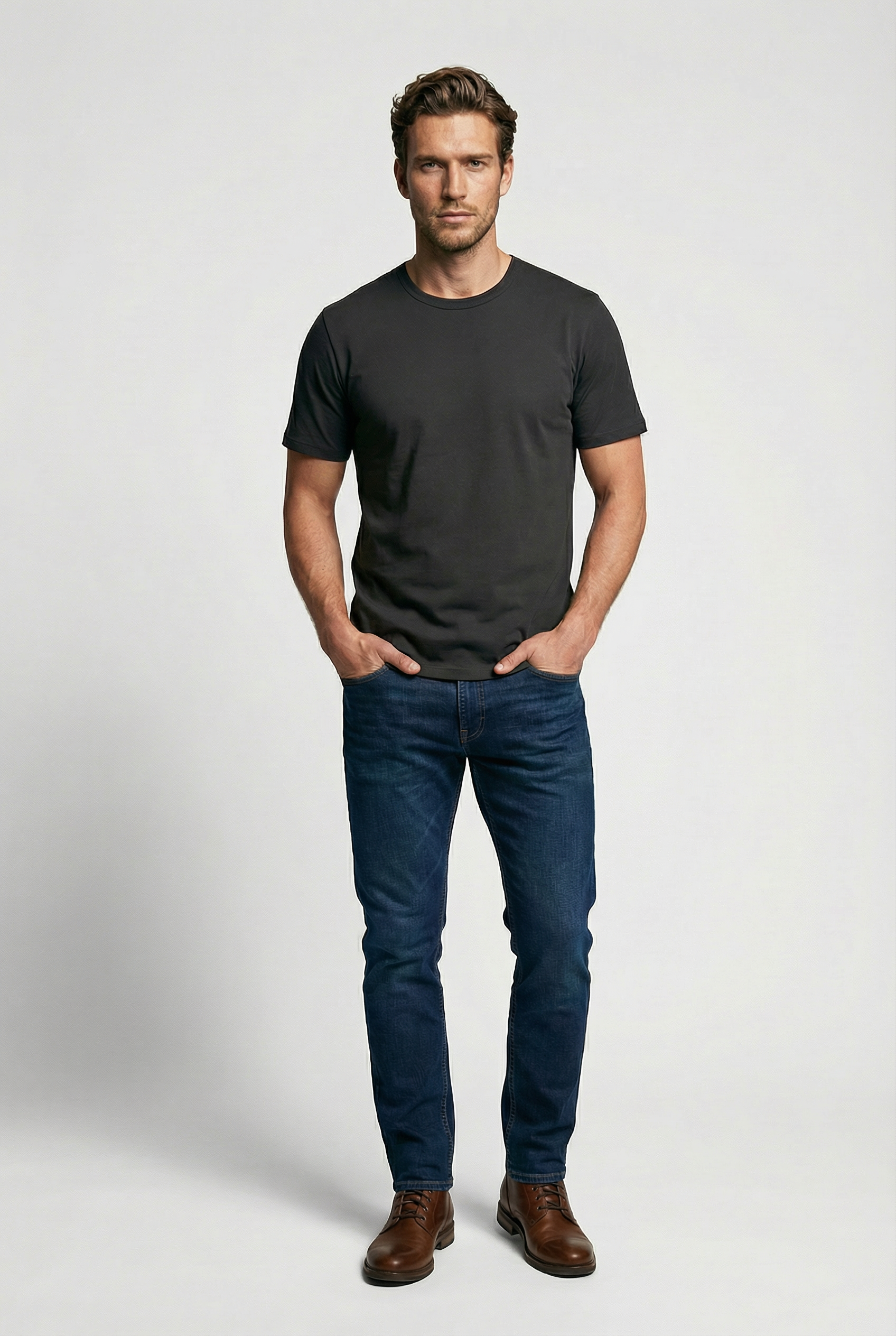 Trueman T-Shirt - Grey - Wear London