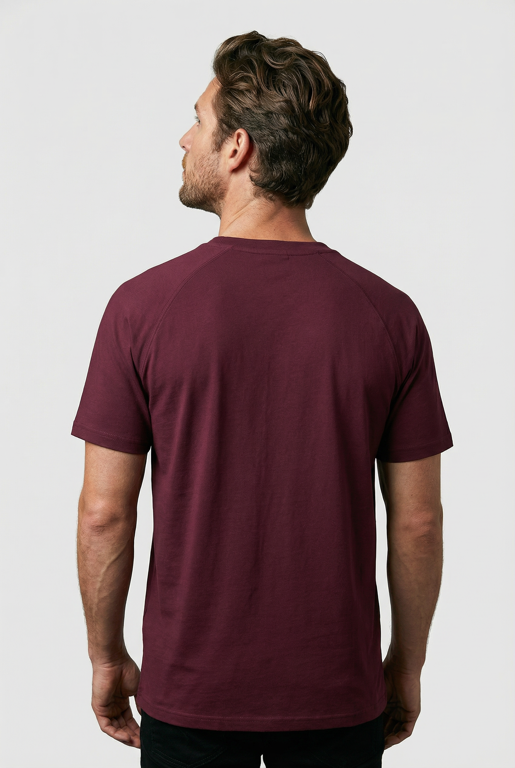 Hoxton T-Shirt - Burgundy - Wear London