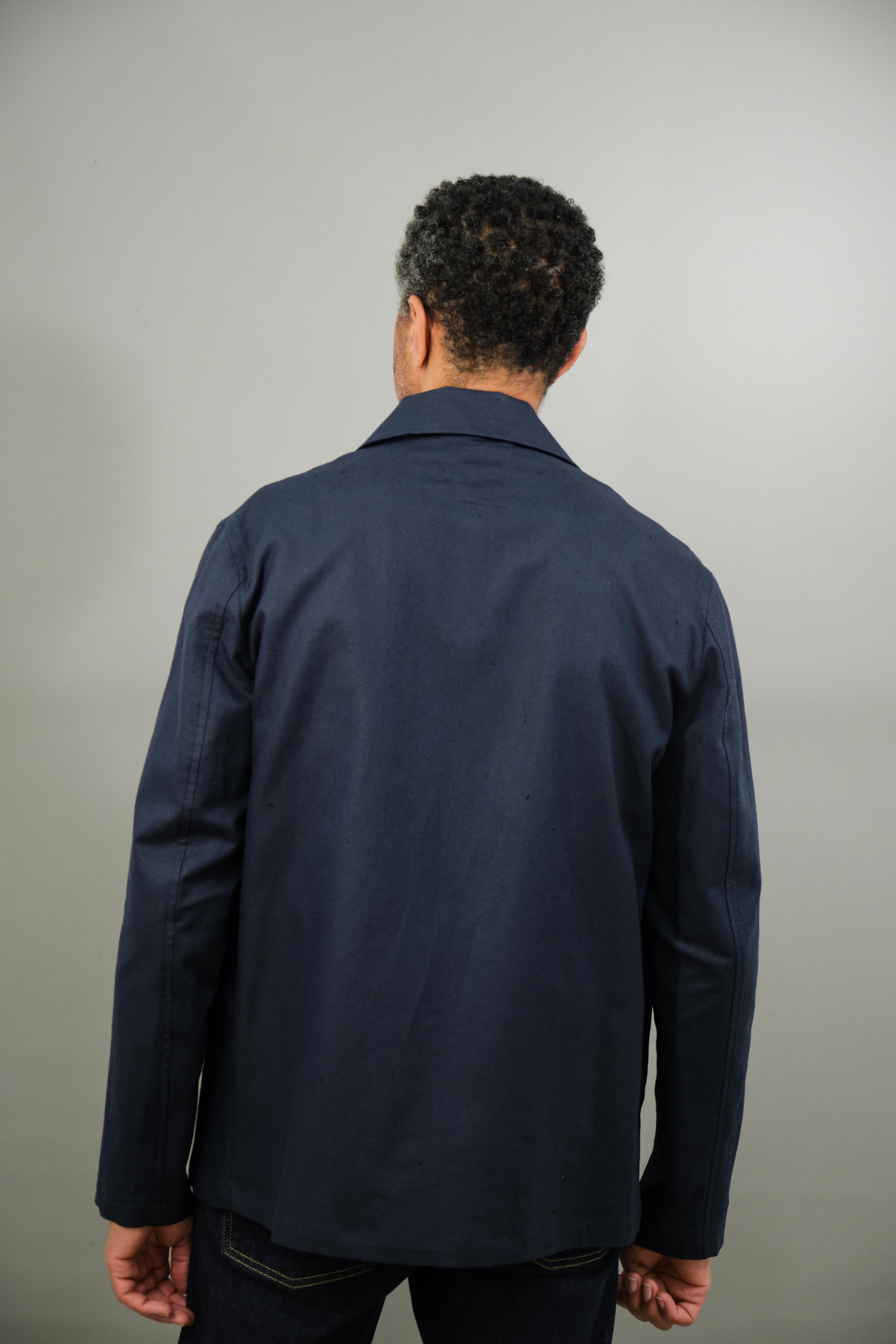 Mark Shacket - Navy Cotton - Wear London