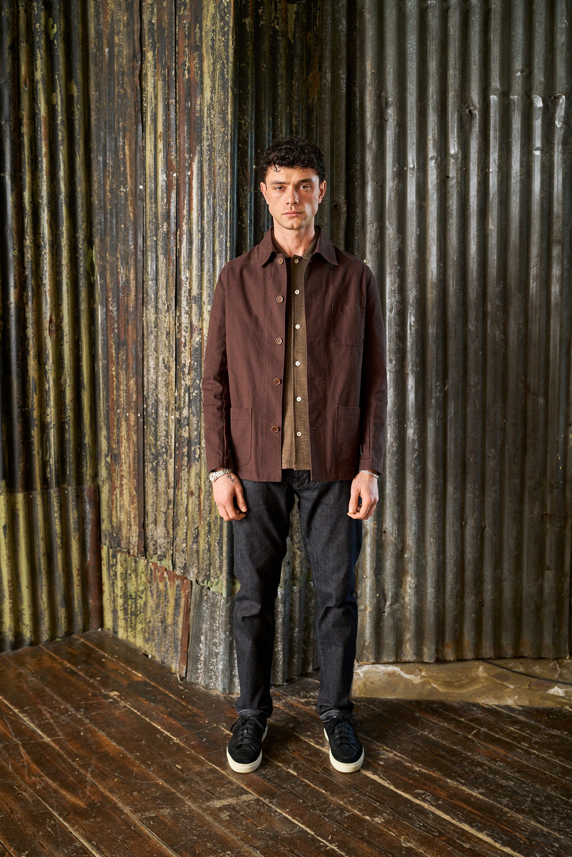 Chiltern Shacket - Chocolate Canvas - Wear London