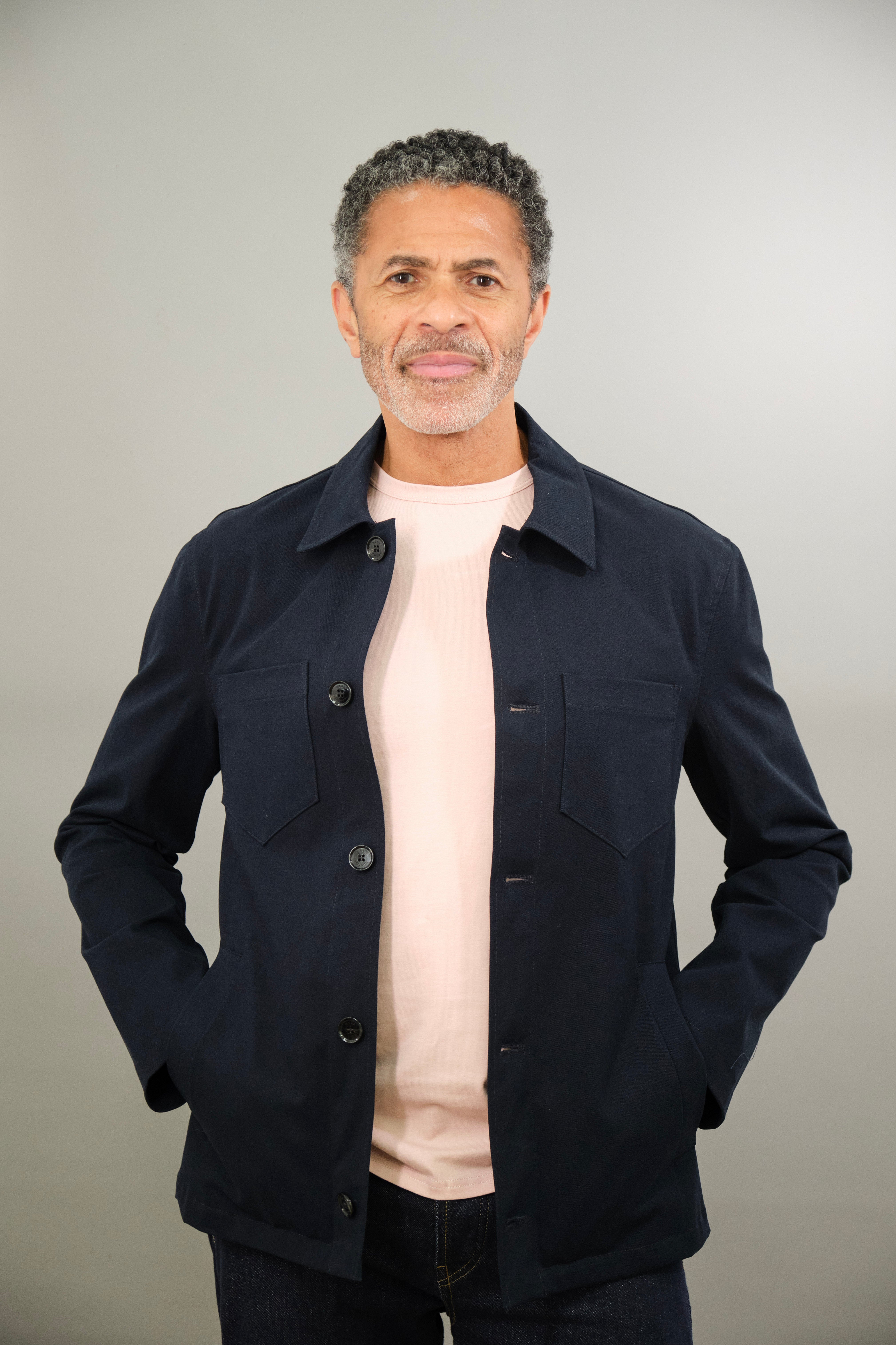 Southend Shacket Unlined - Navy Stretch - Wear London