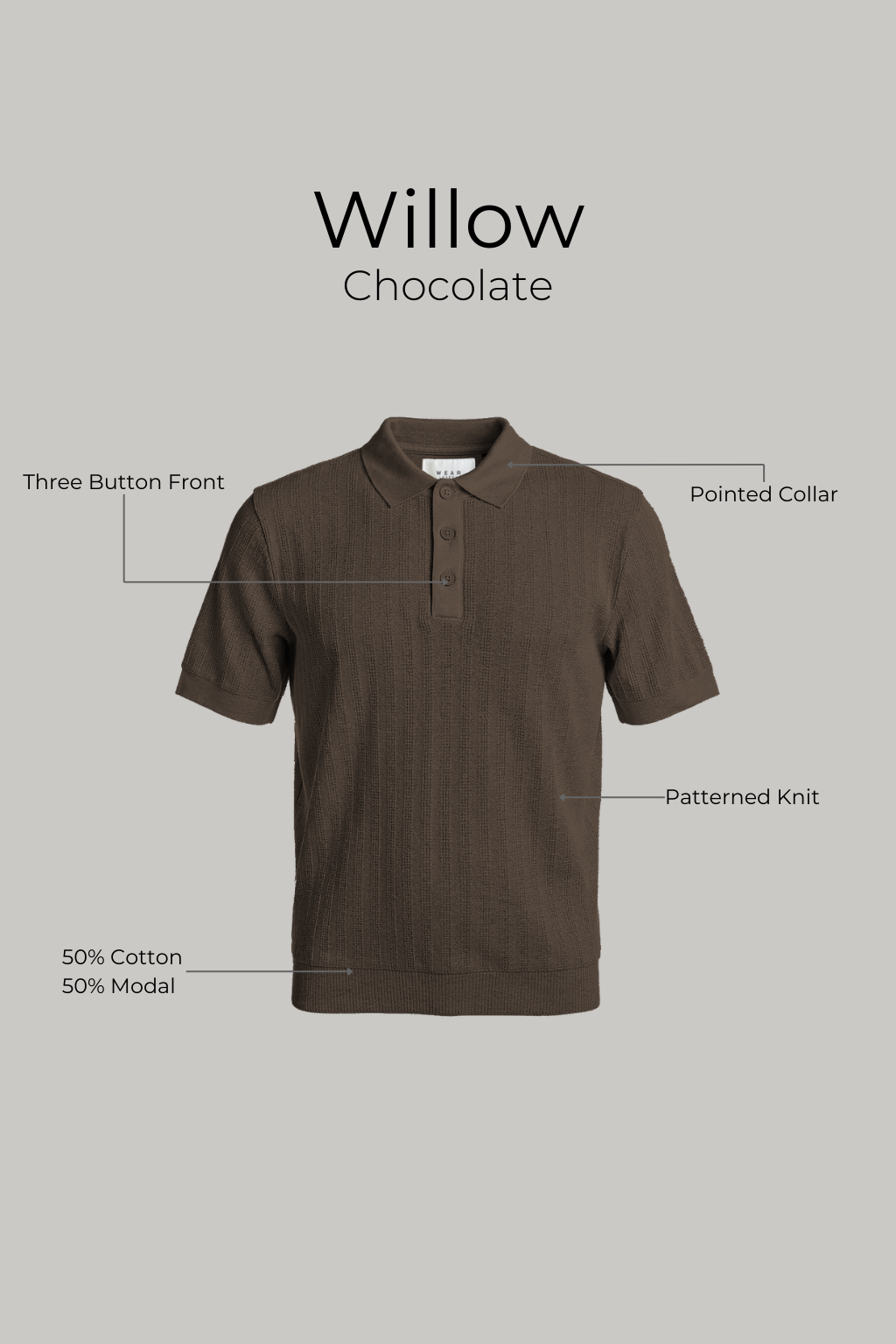 Willow - Chocolate - Wear London