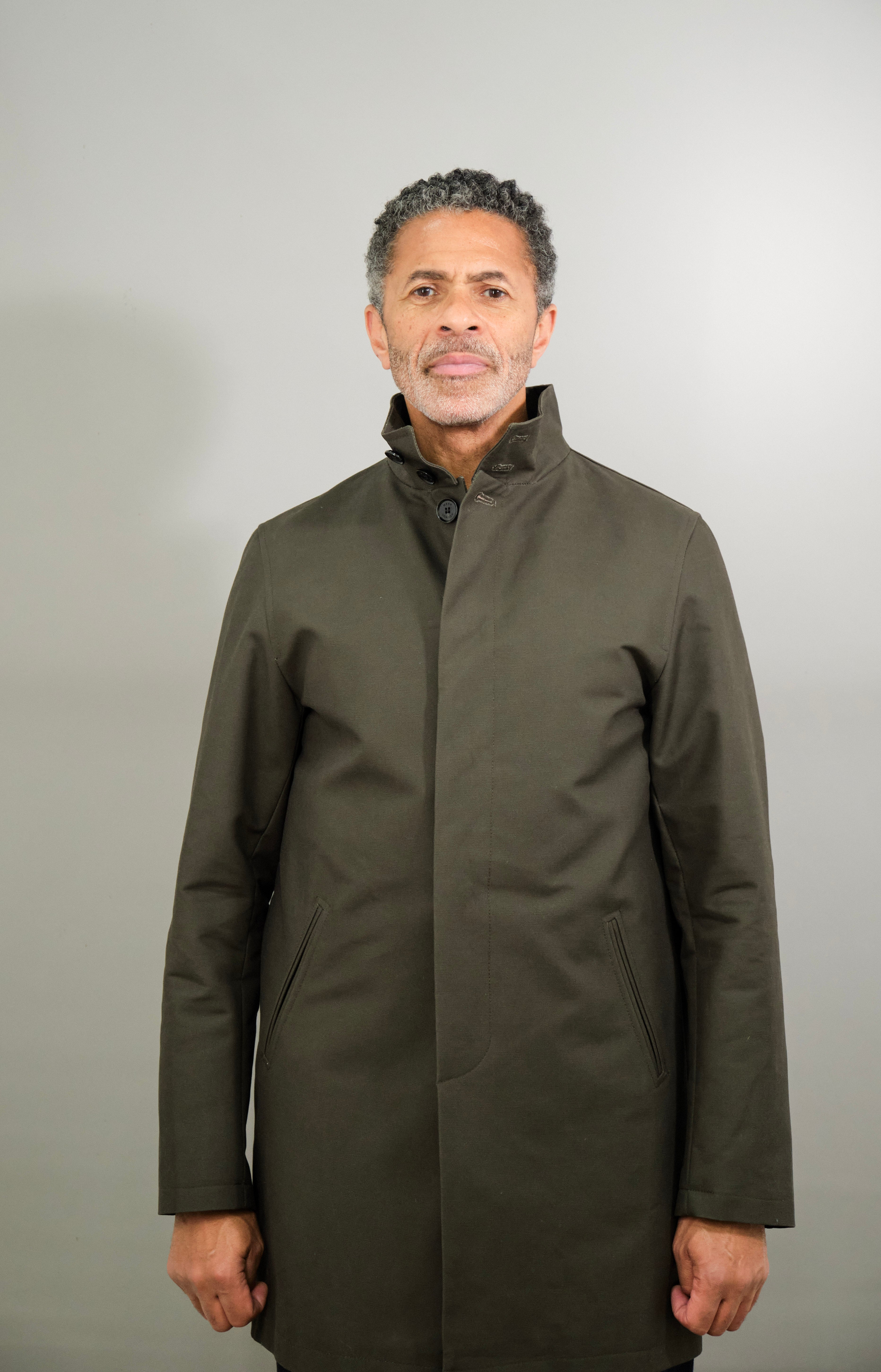 Finsbury Funnel Mac - Olive Dx - Wear London