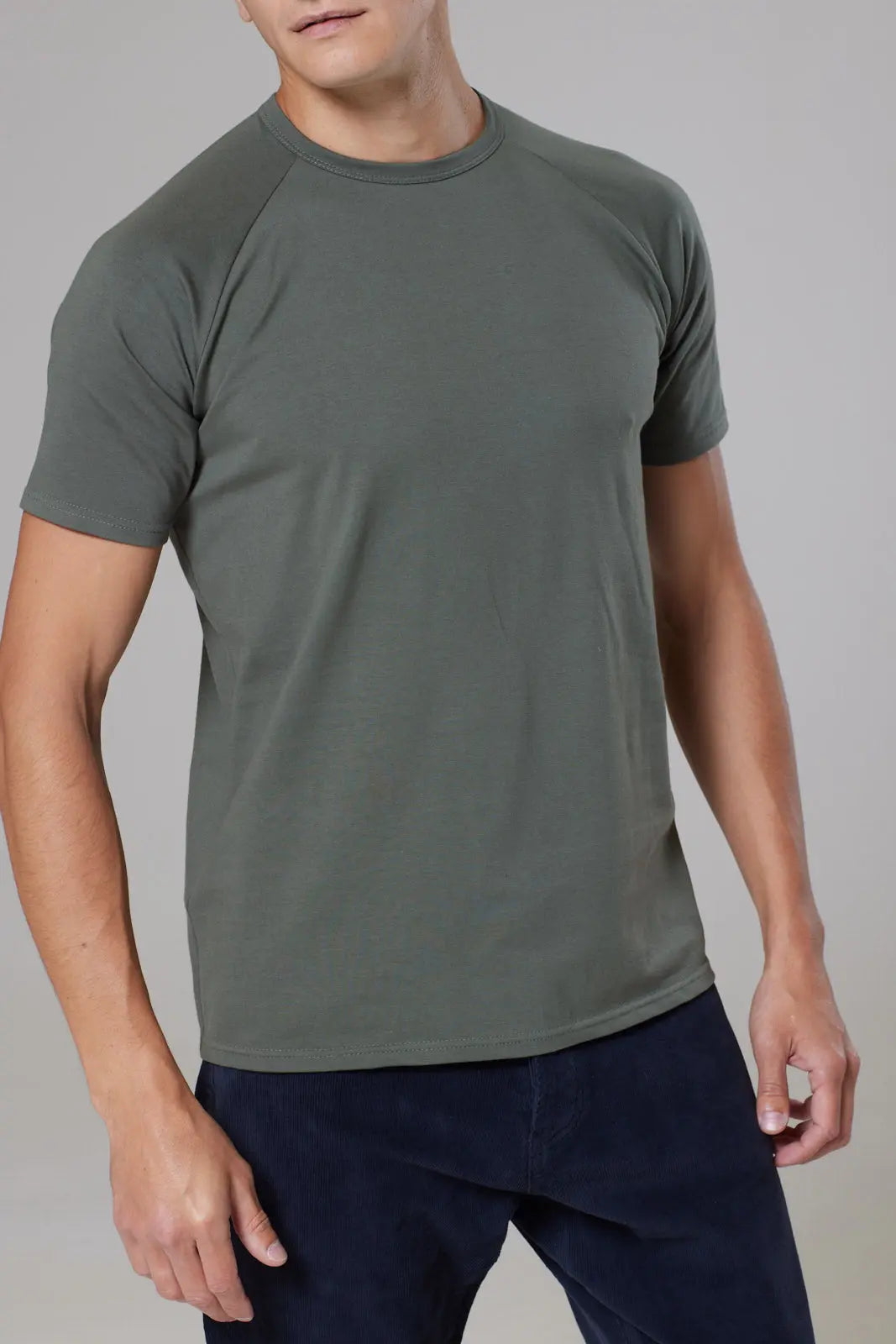 Hoxton Short sleeve t-shirt - Olive Wear London