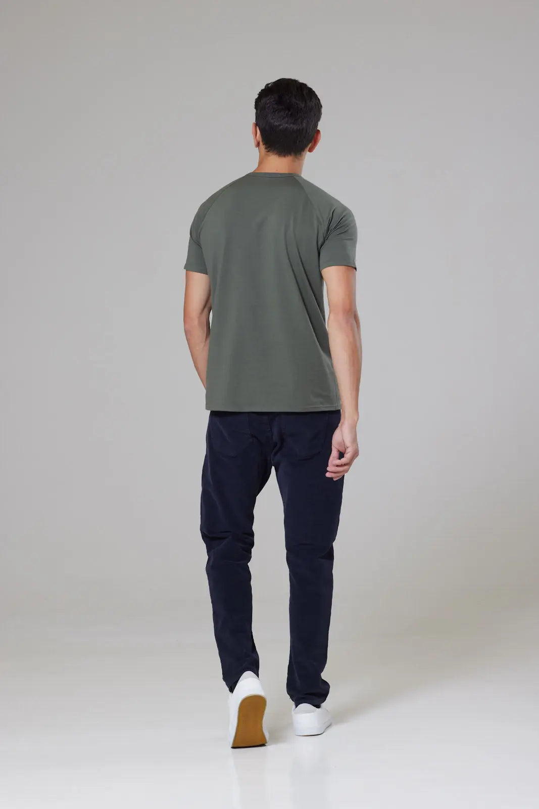 Hoxton Short sleeve t-shirt - Olive Wear London