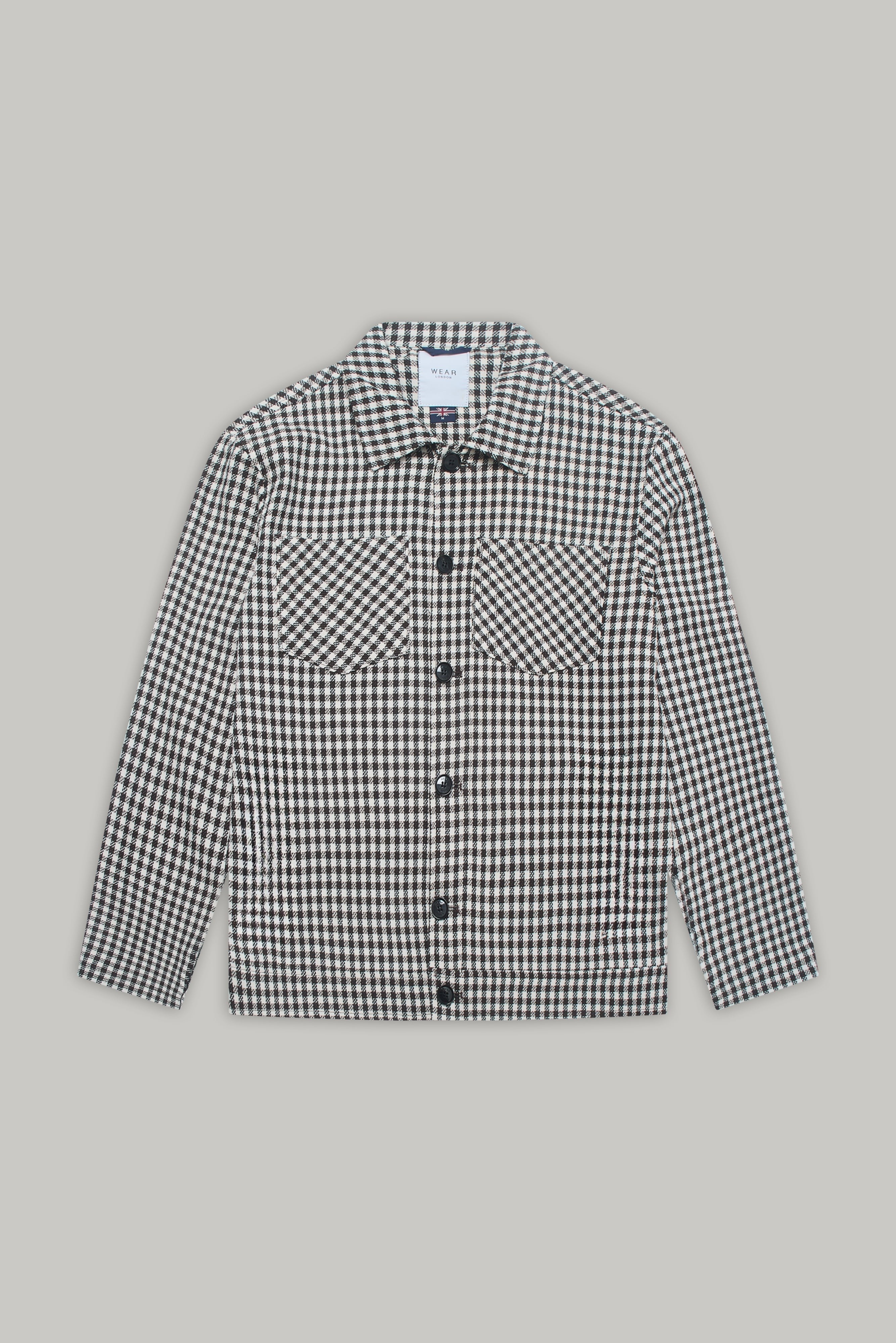 Bart Silvia Overshirt - Navy Check - Wear London