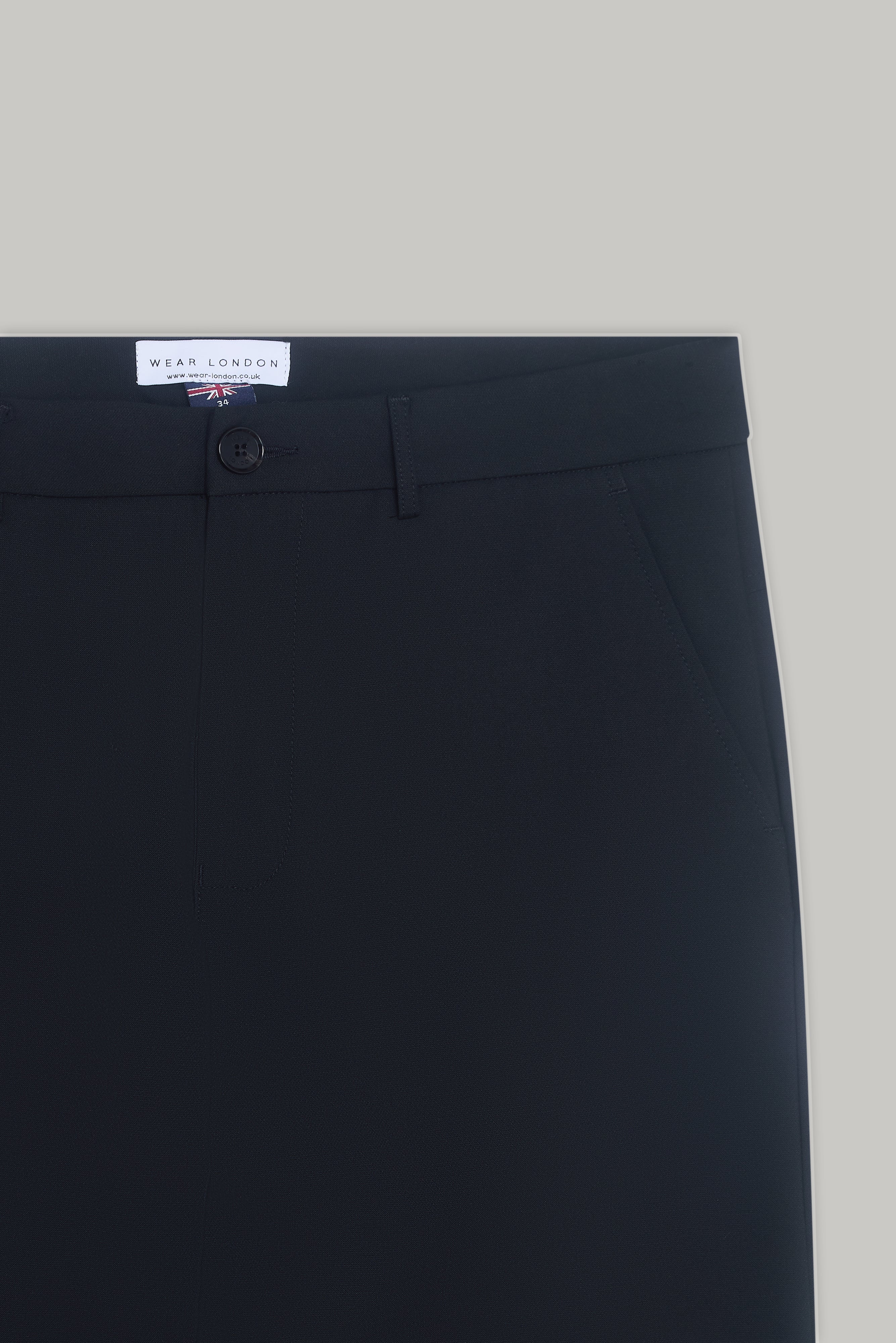 Buxton Trouser - Black Bungee - Wear London