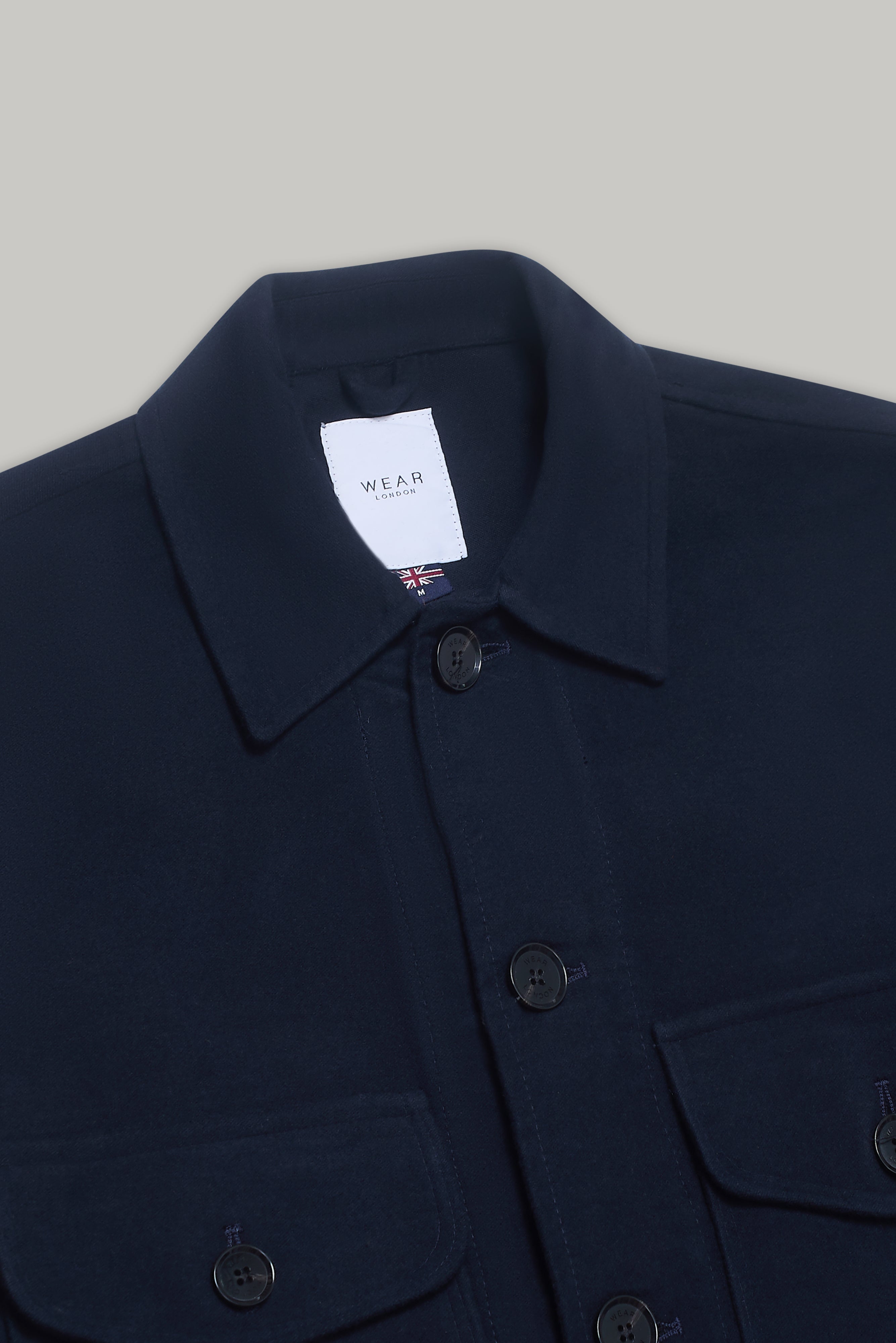 Goring Jacket - Navy Moleskin - Wear London
