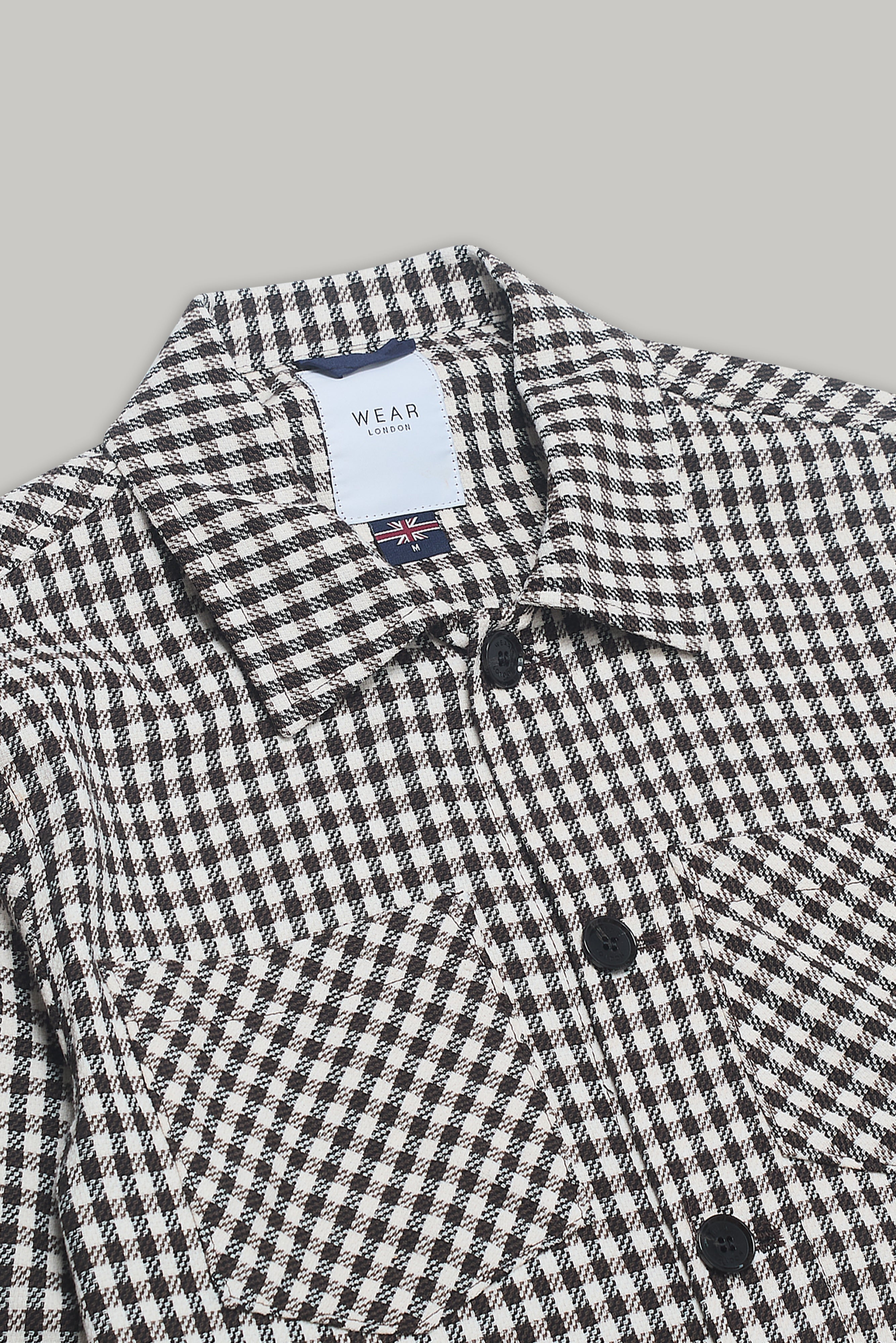 Bart Overshirt - Brown Check Silvia - Wear London