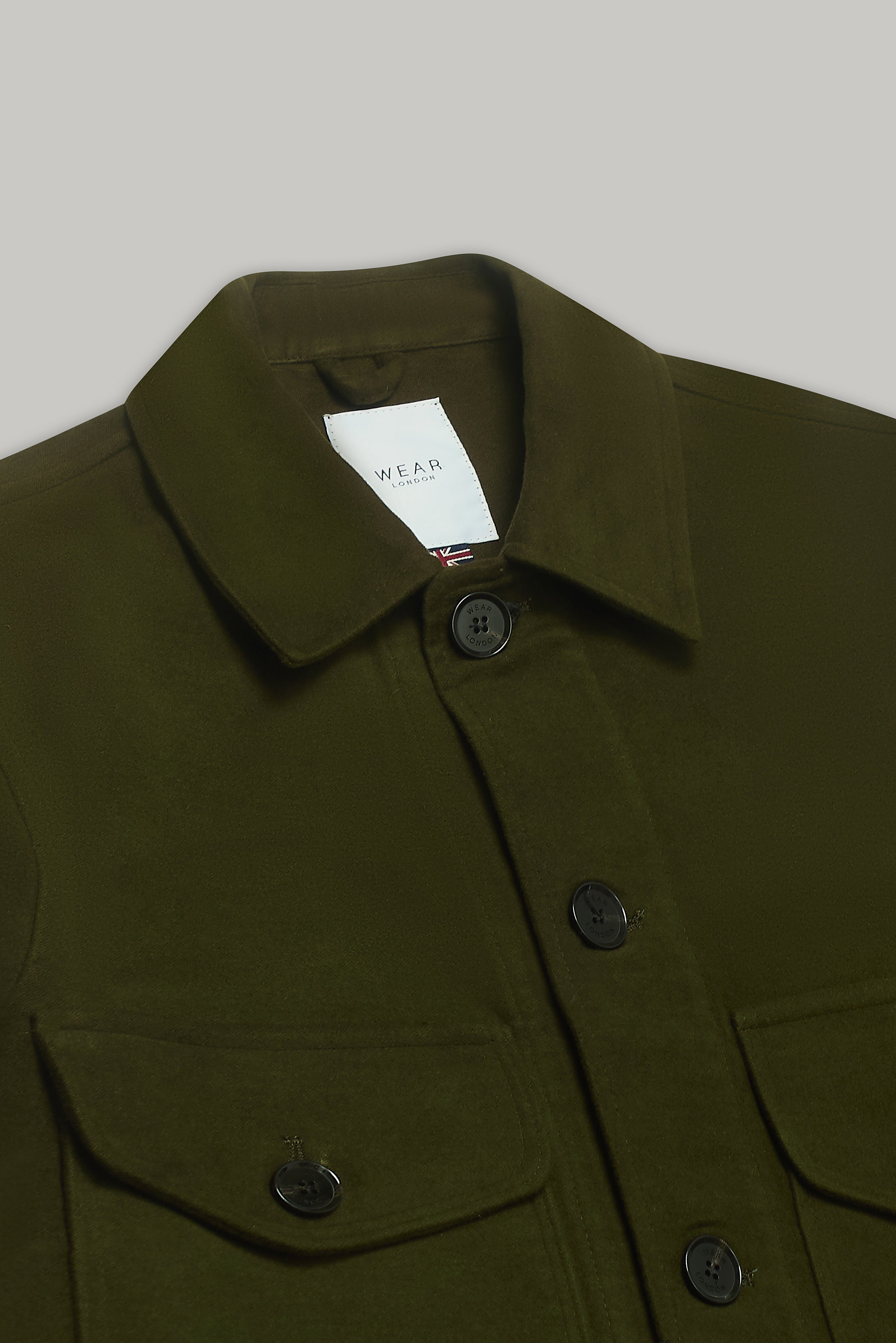 Goring Jacket - Olive Moleskin - Wear London