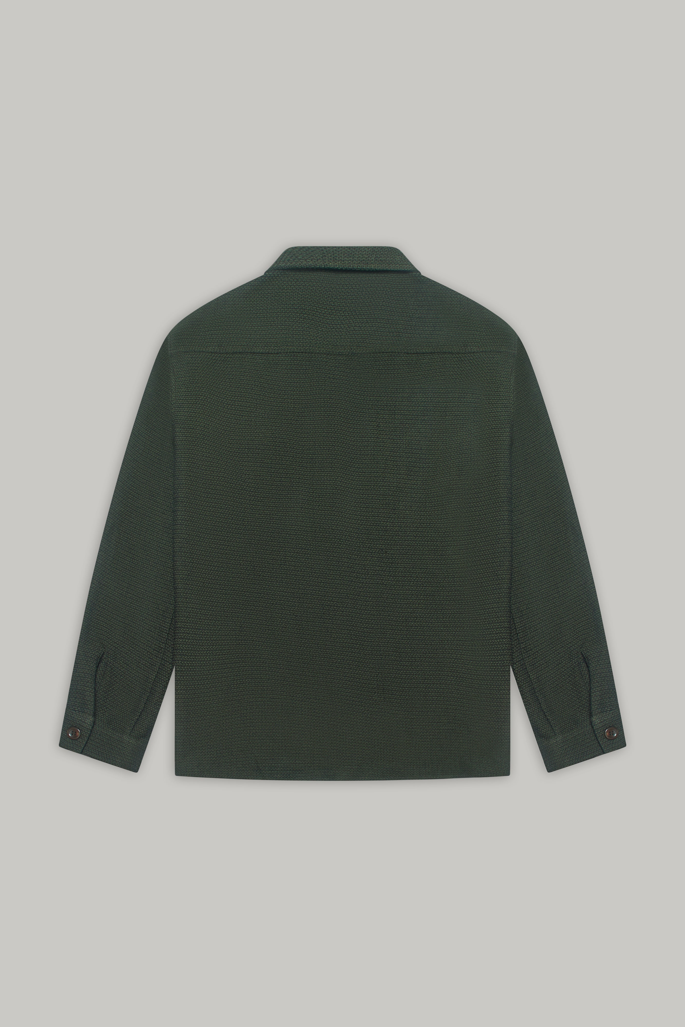 Bart Long Sleeve Shirt - Olive Malta - Wear London