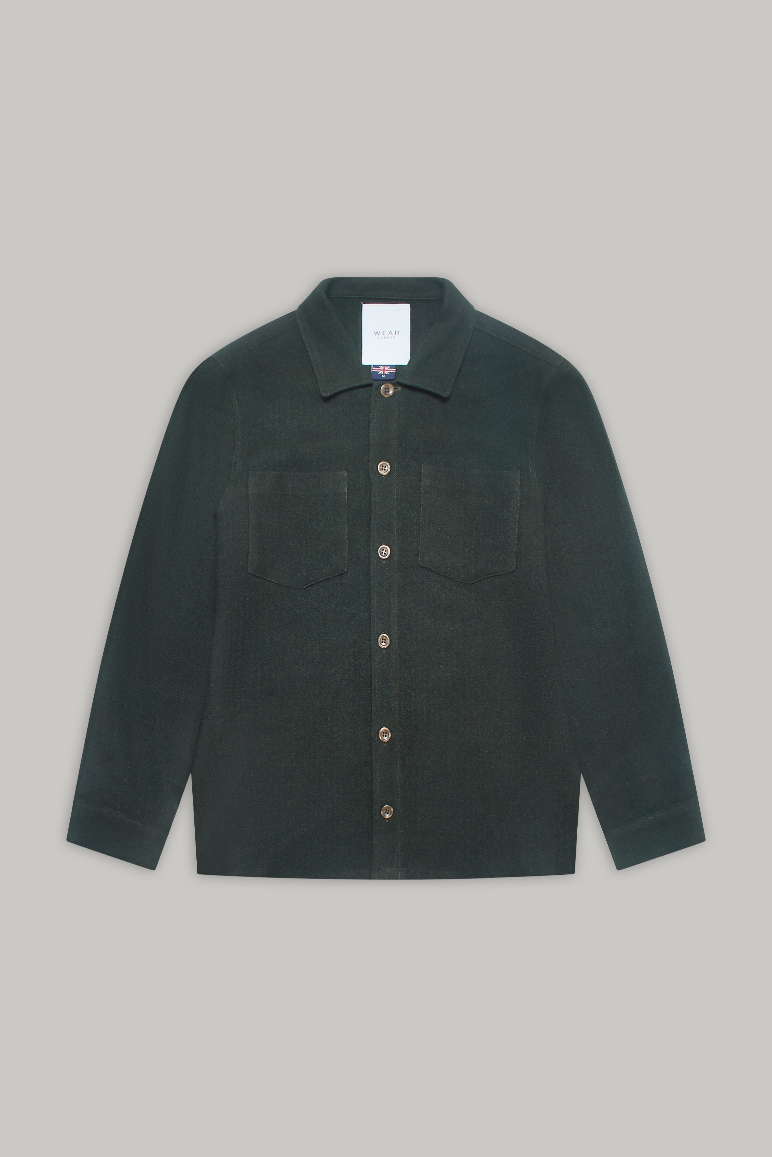 Bart Emilio Overshirt - Olive - Wear London