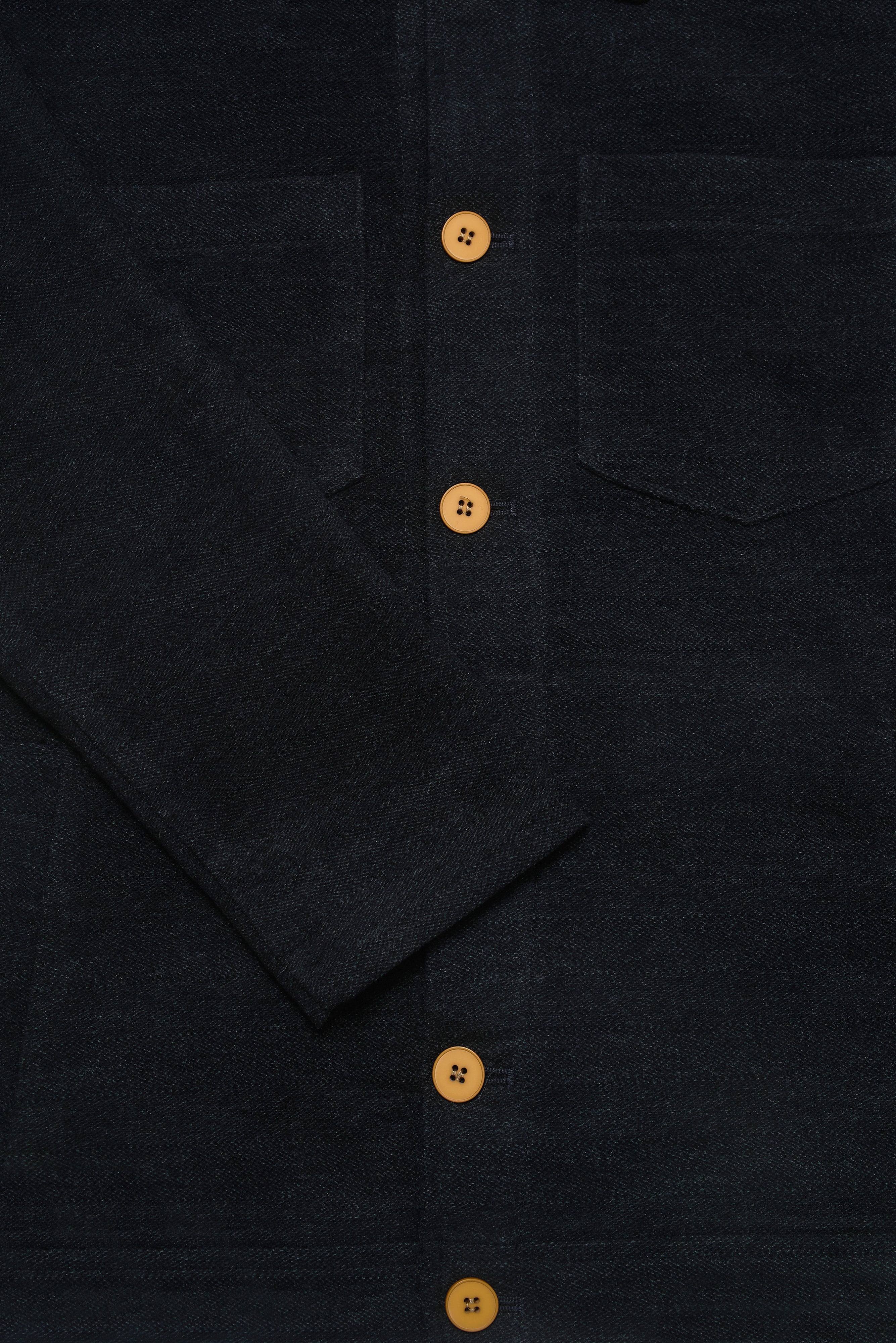 Turner Shacket - Charcoal Herringbone Moleskin - Wear London